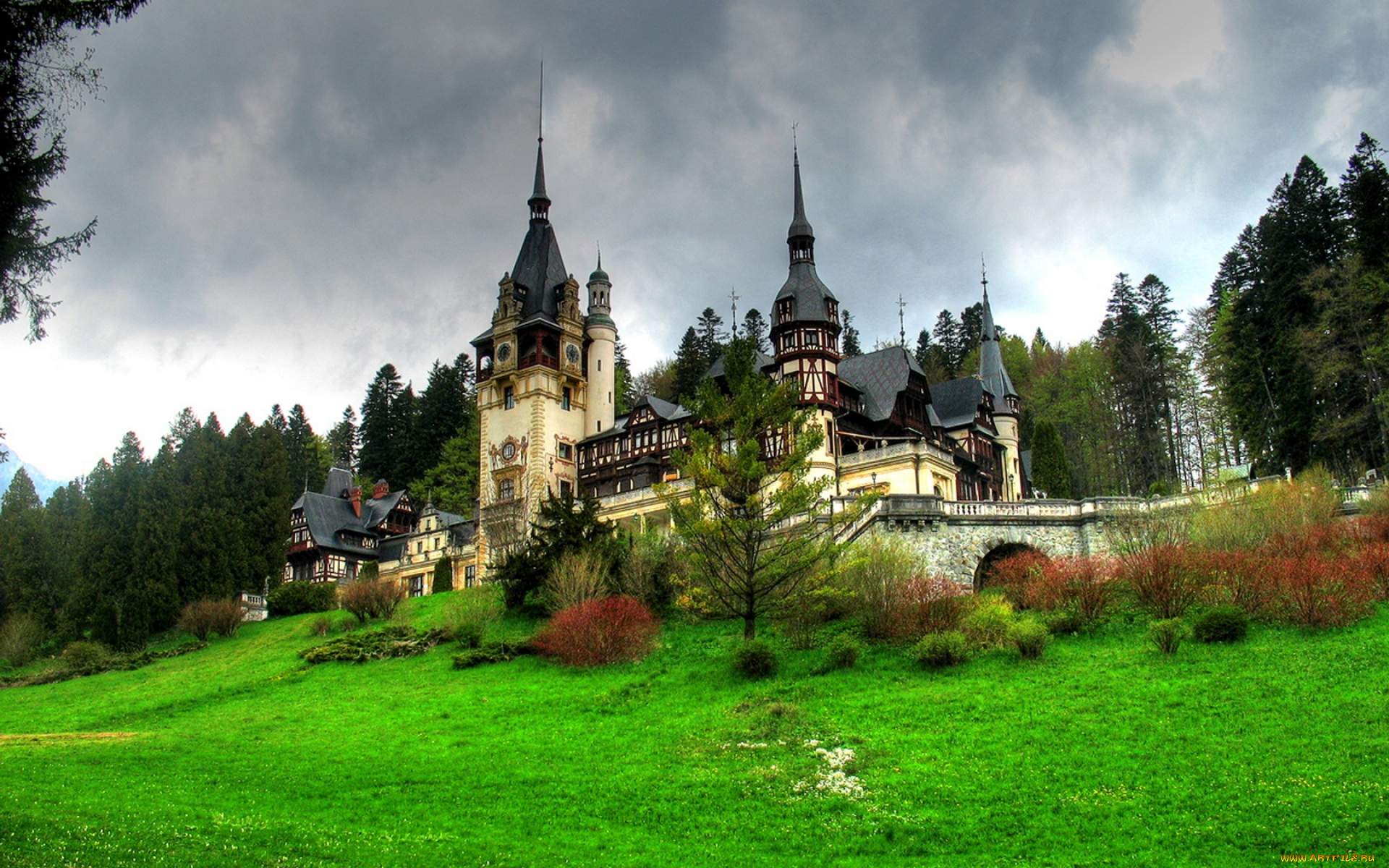 peles, castle, prahova, county, romania, города, замок, пелеш, , румыния, peles, castle, prahova, county