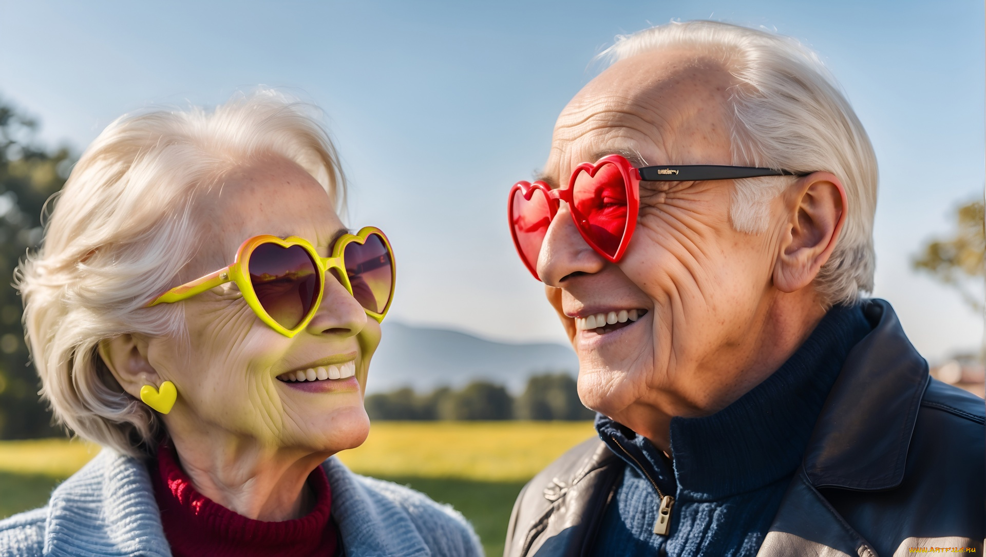 разное, мужчина, женщина, пожилые, супруги