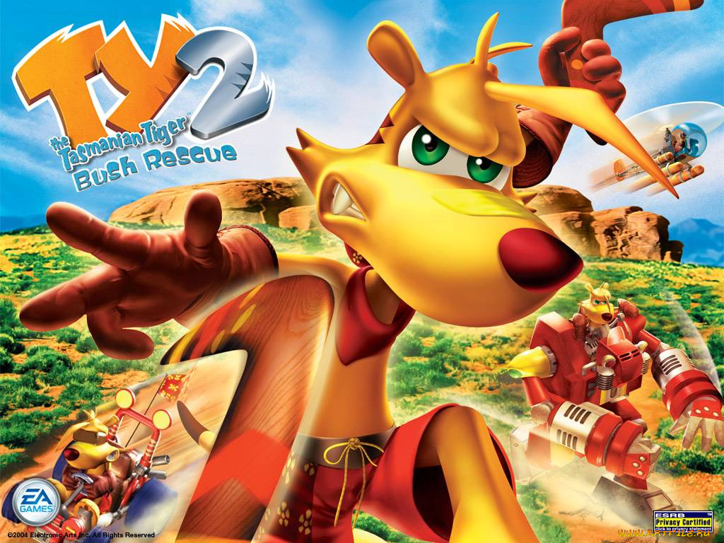 ty, the, tasmanian, tiger, bush, rescue, видео, игры