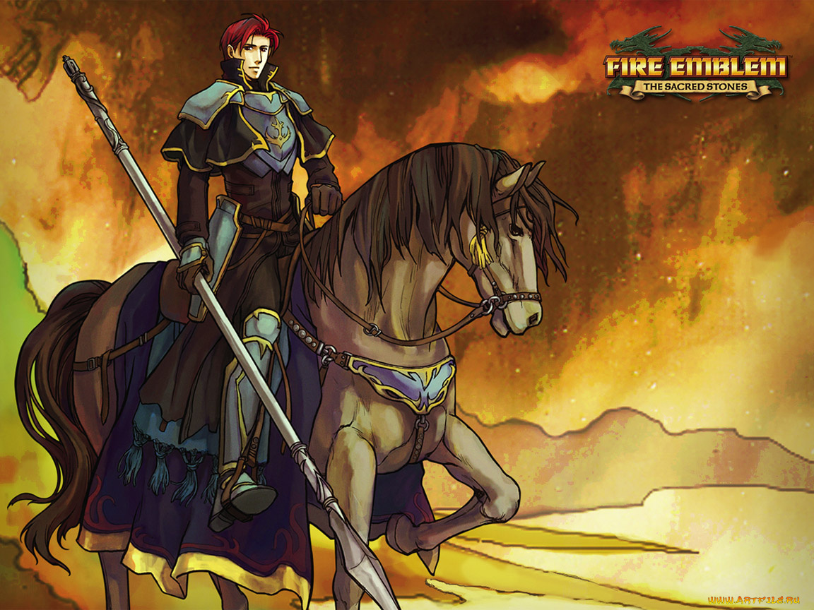 fire, emblem, the, sacred, stones, видео, игры