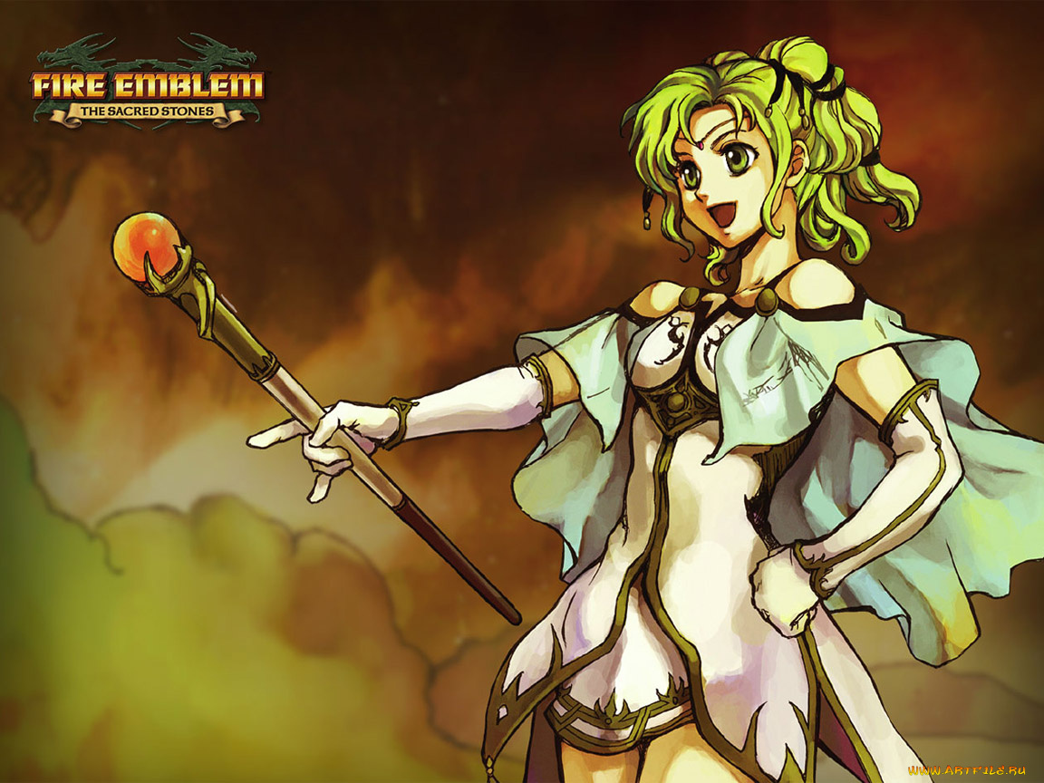 fire, emblem, the, sacred, stones, видео, игры