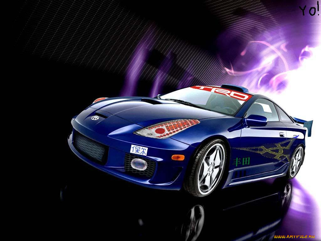 celica, автомобили, toyota