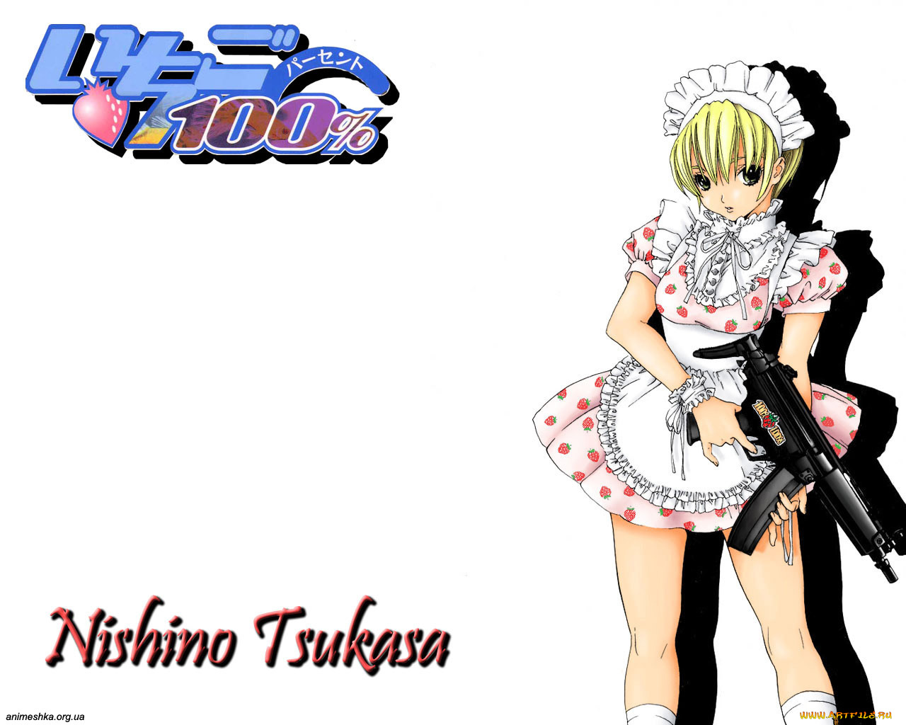 аниме, ichigo, 100%