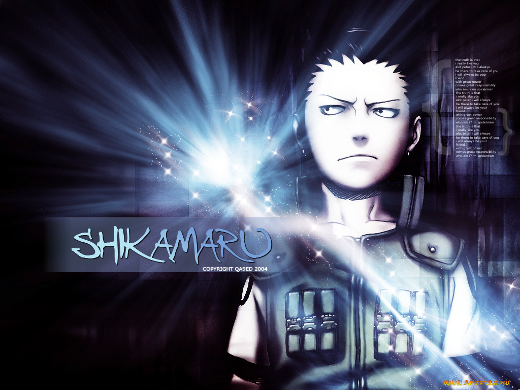 аниме, naruto, shikamaru