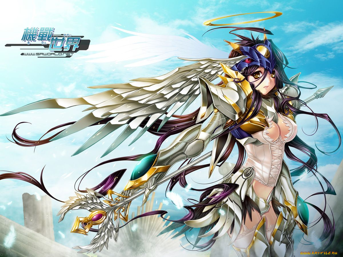 аниме, angels, demons