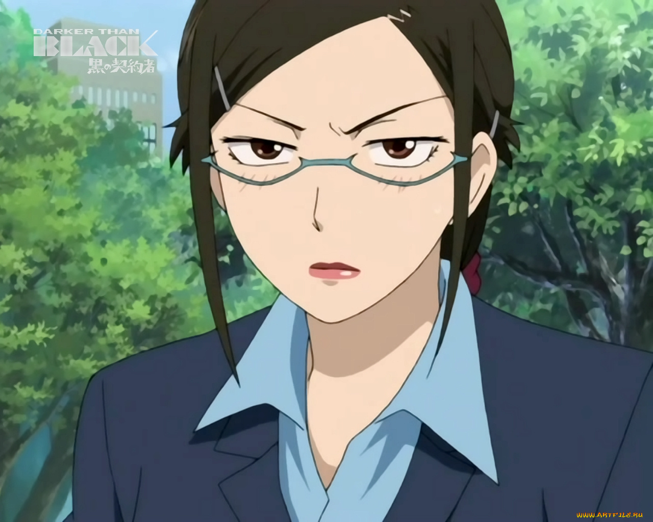 аниме, darker, than, black