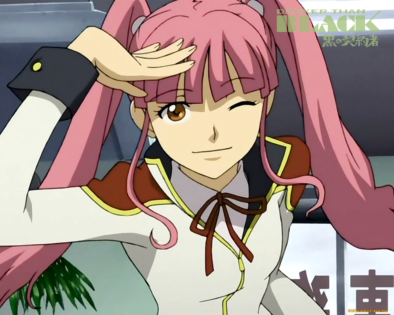 аниме, darker, than, black