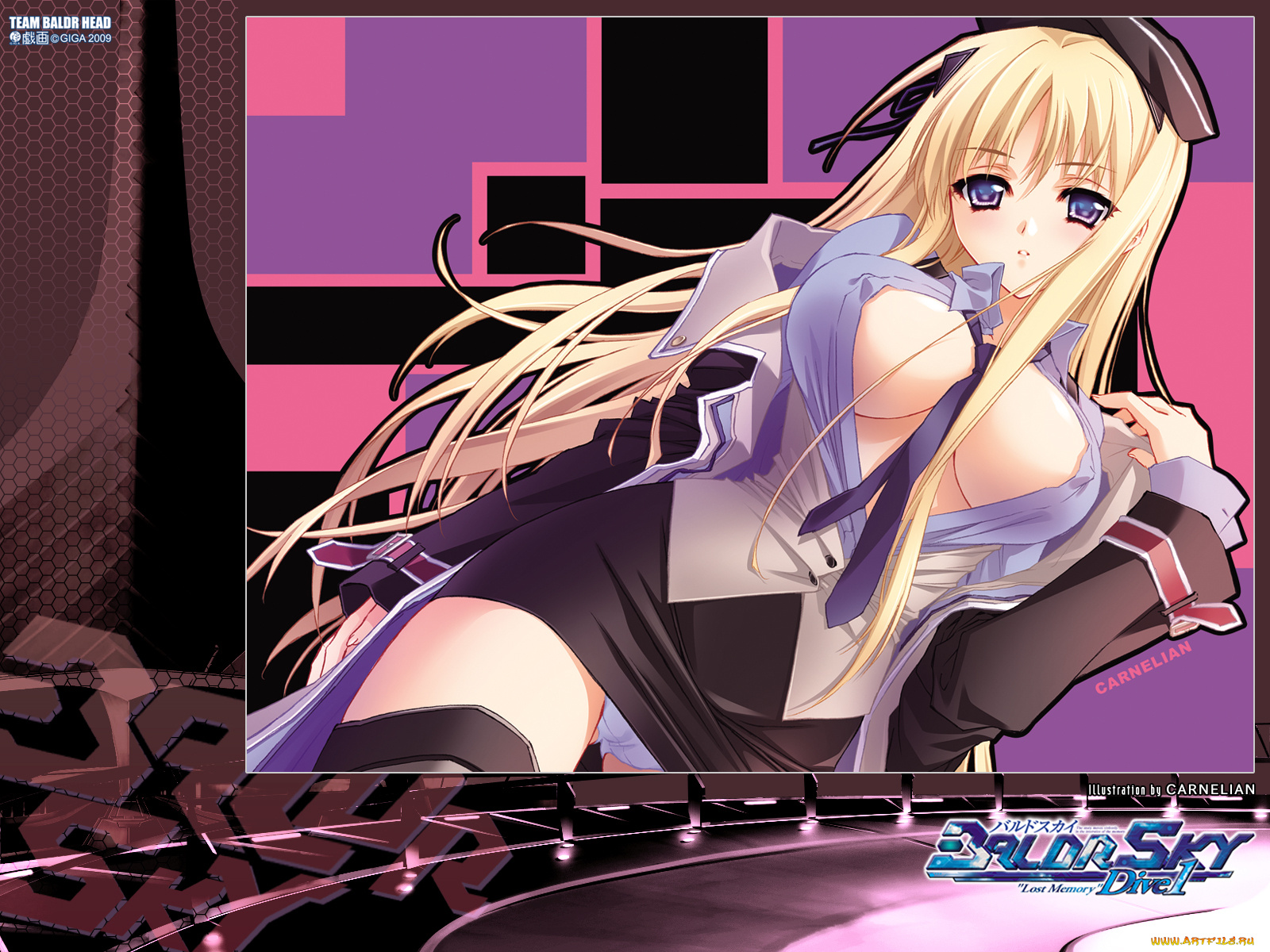 аниме, baldr, force, exe, resolution