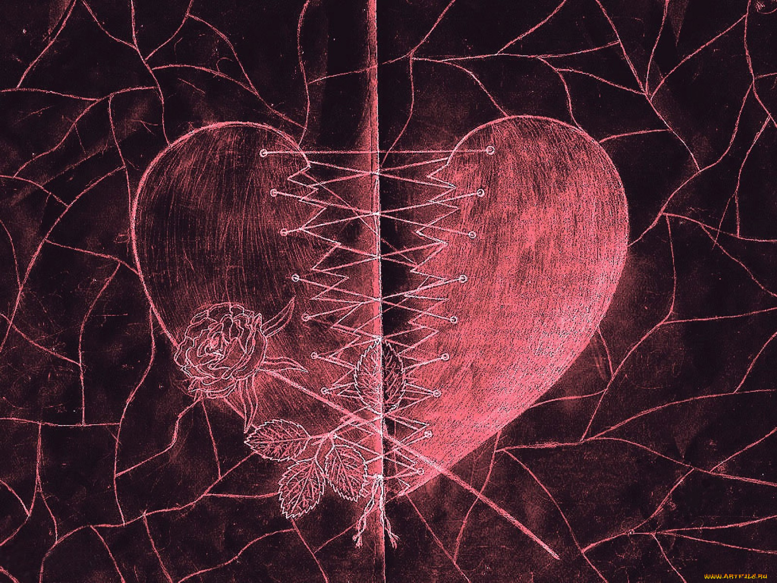 праздничные, день, св, валентина, сердечки, любовь