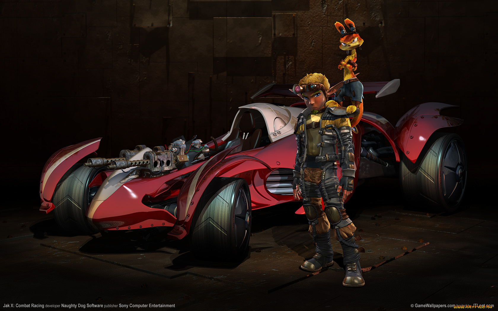 видео, игры, jak, combat, racing