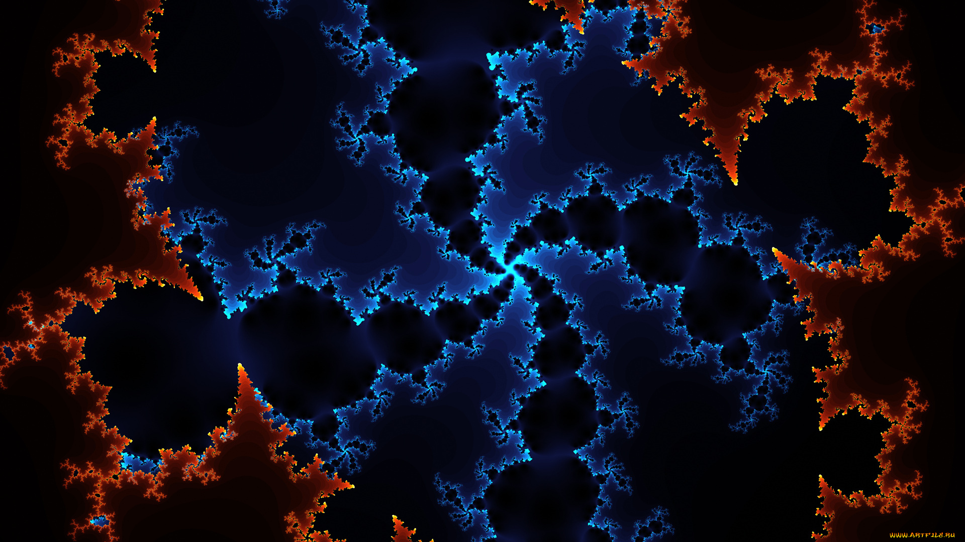 3д, графика, fractal, фракталы