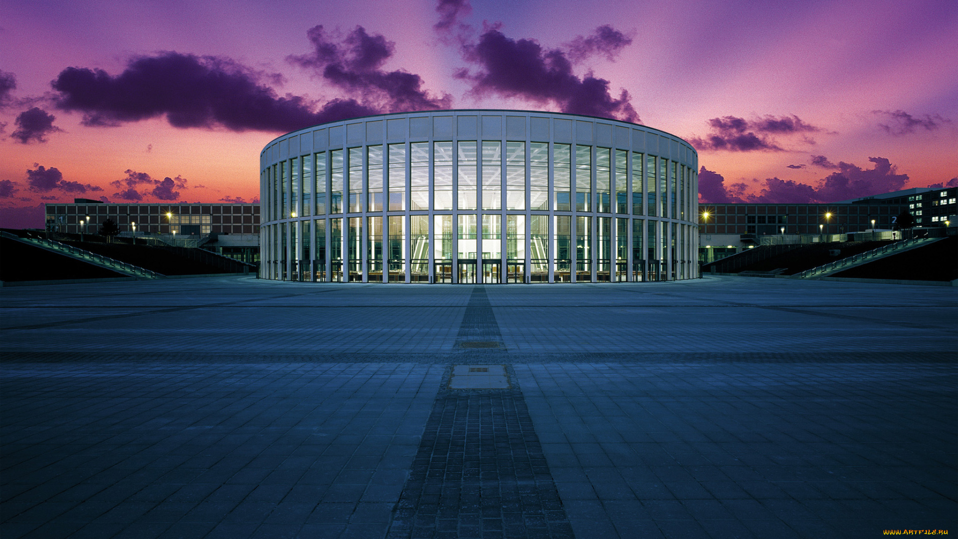 города, здания, дома, messe, berlin, germany