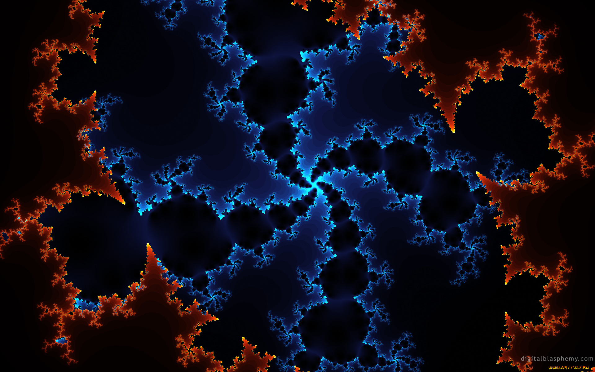 3д, графика, fractal, фракталы