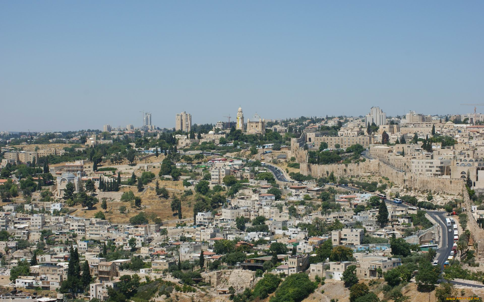 иерусалим, города, израиль