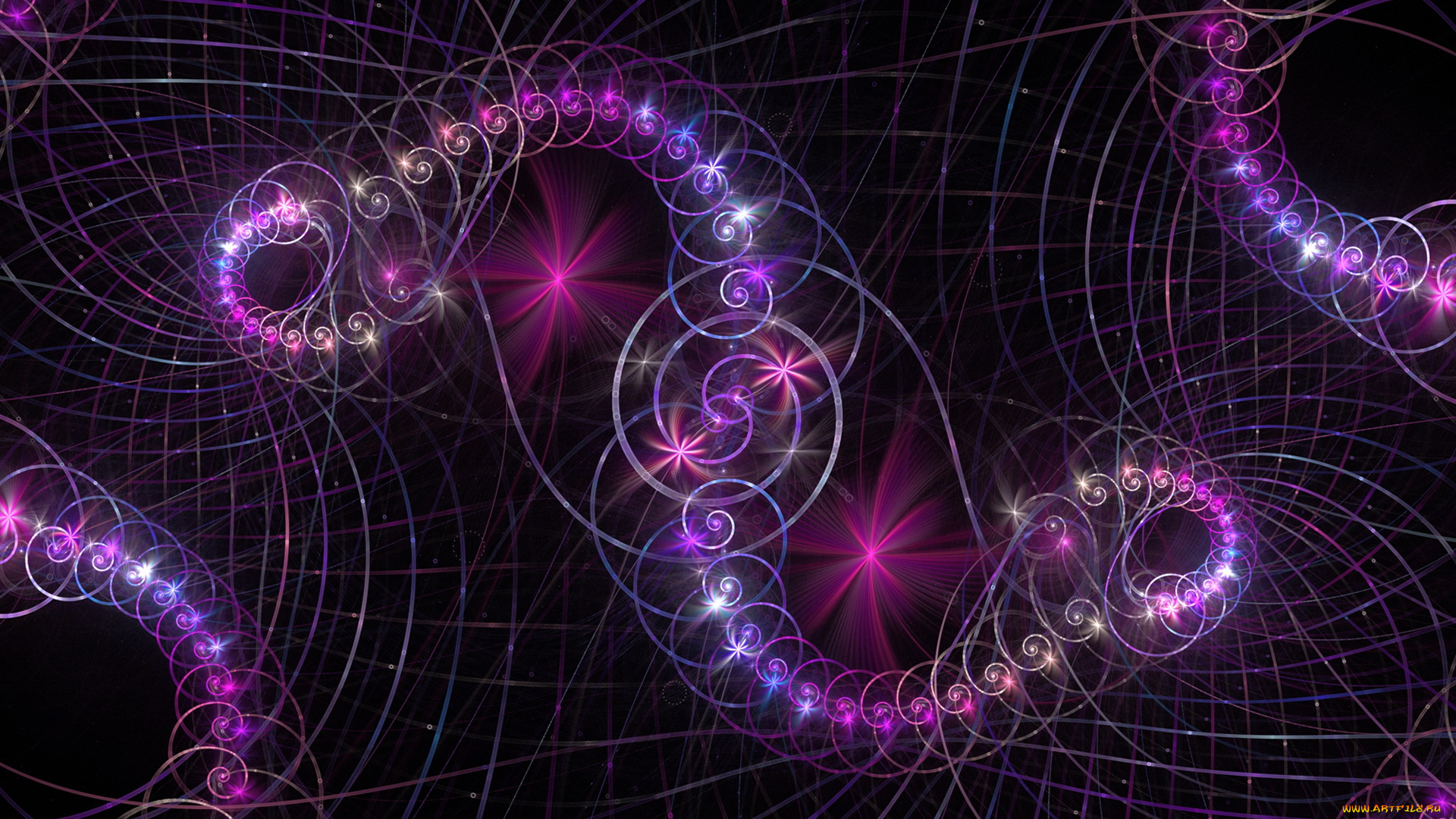 3д, графика, fractal, фракталы