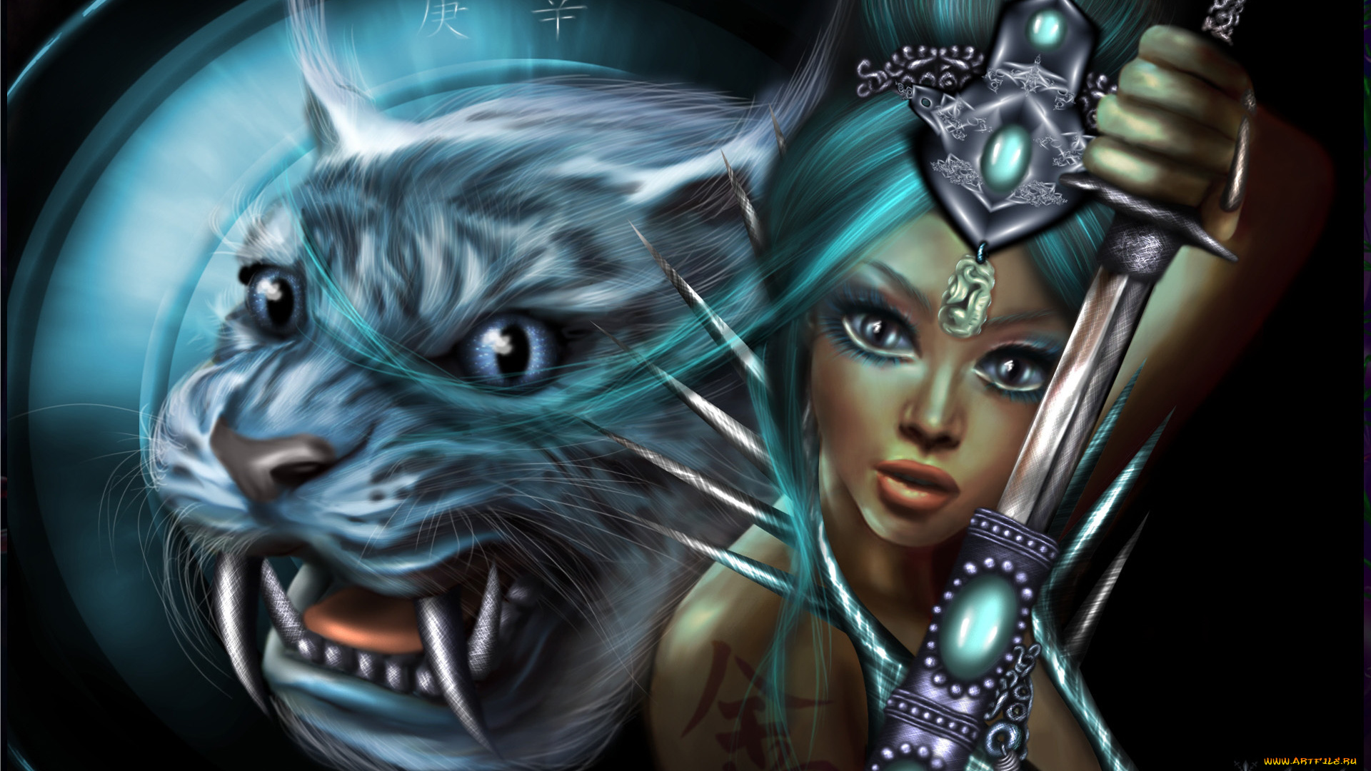 фэнтези, красавицы, чудовища