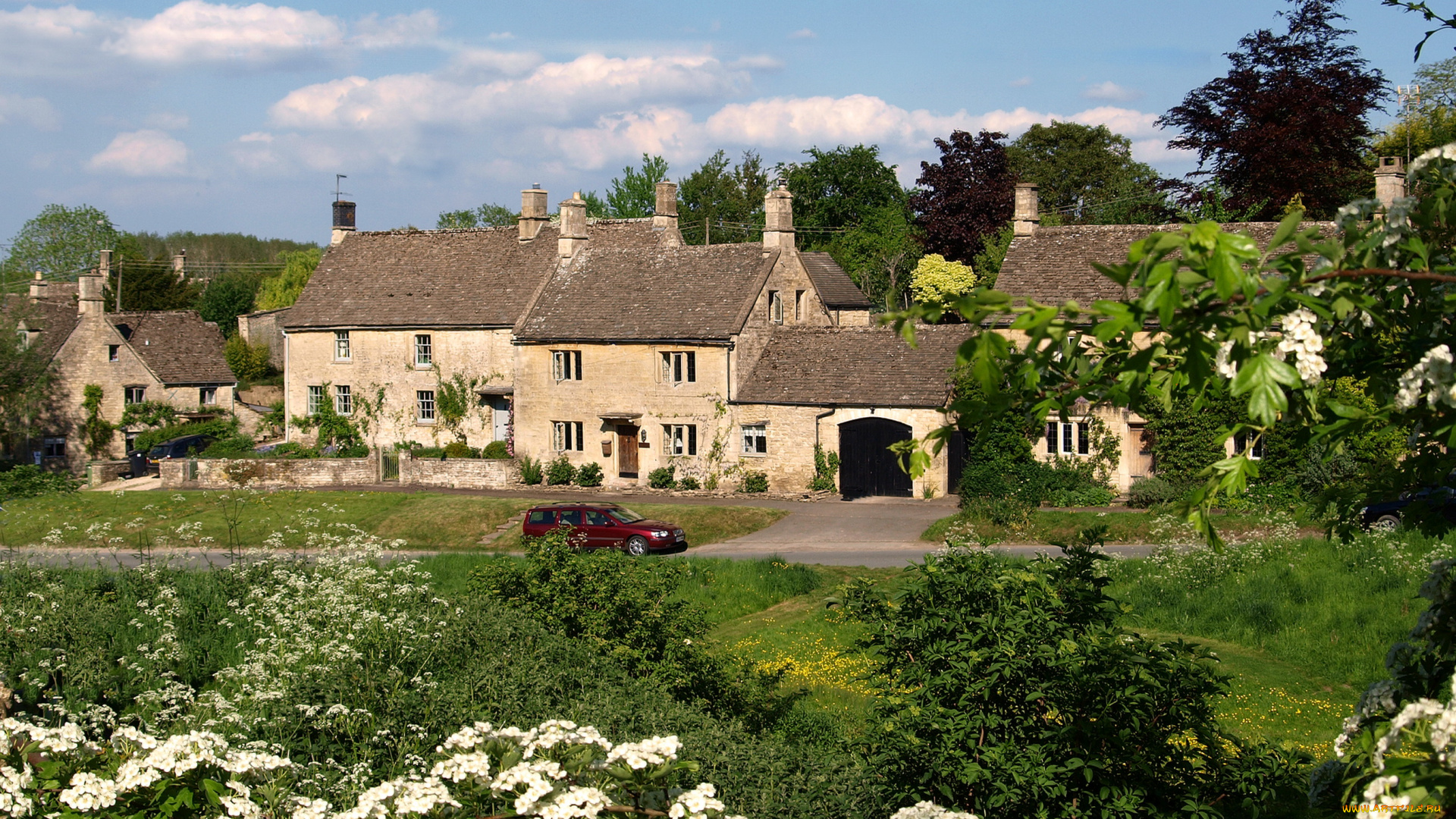 города, улицы, площади, набережные, баррингтон, англия