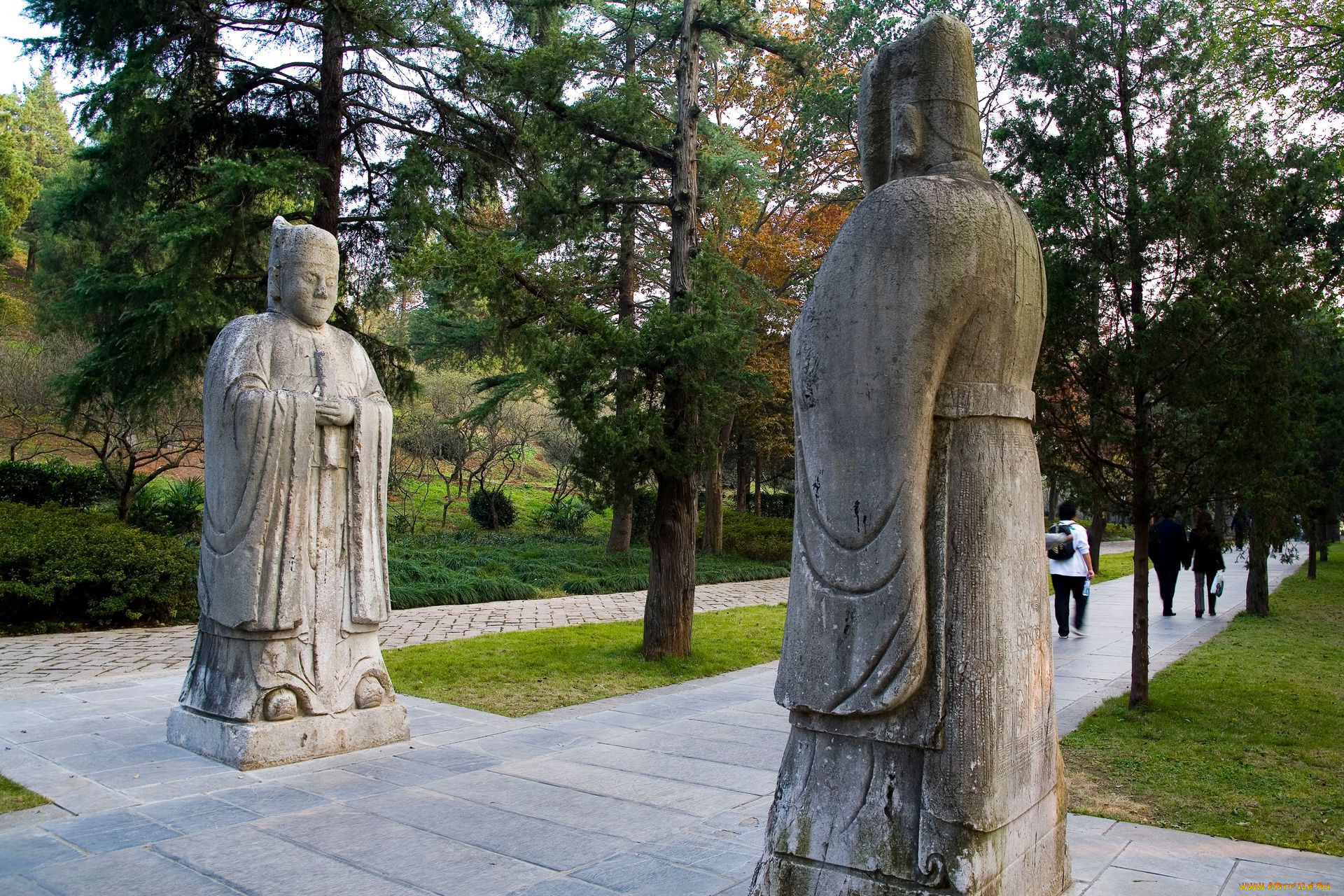 разное, рельефы, статуи, музейные, экспонаты, скульптура, парк