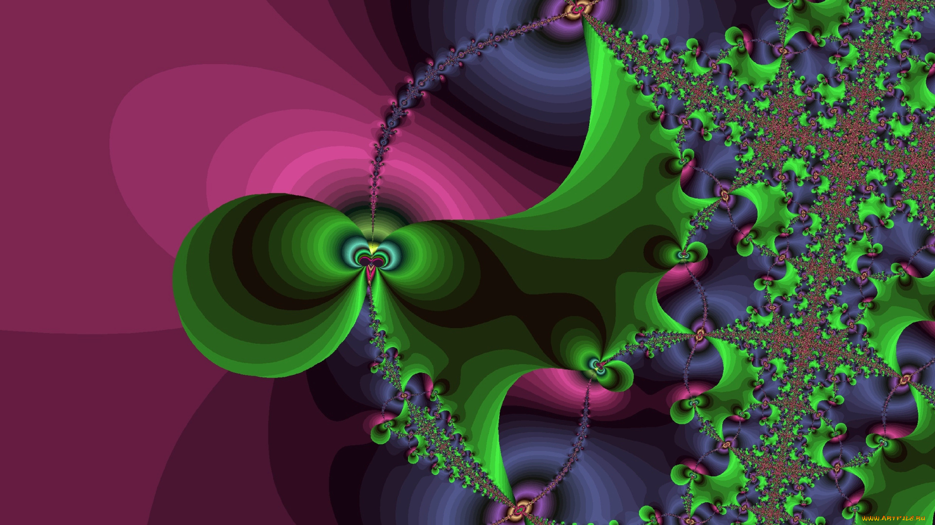 3д, графика, фракталы, , fractal, цвета, фон, узор