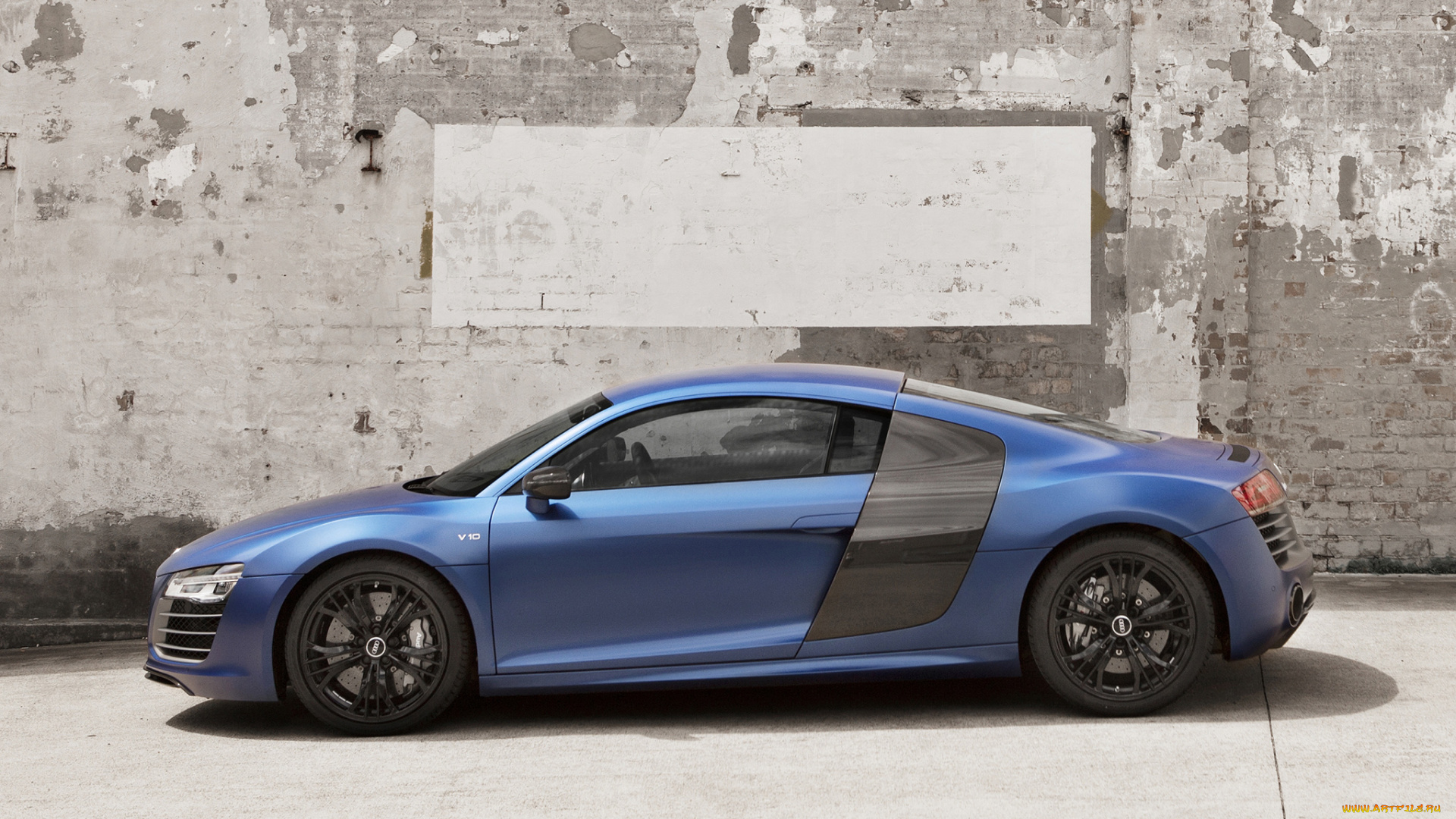 автомобили, audi, au-spec, plus, r8, v10, синий, 2013г