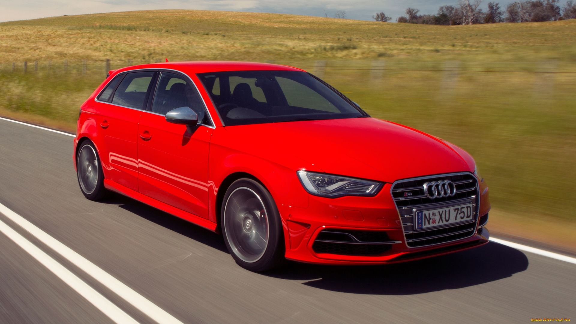 автомобили, audi, красный, 2013г, 8v, au-spec, sportback, s3