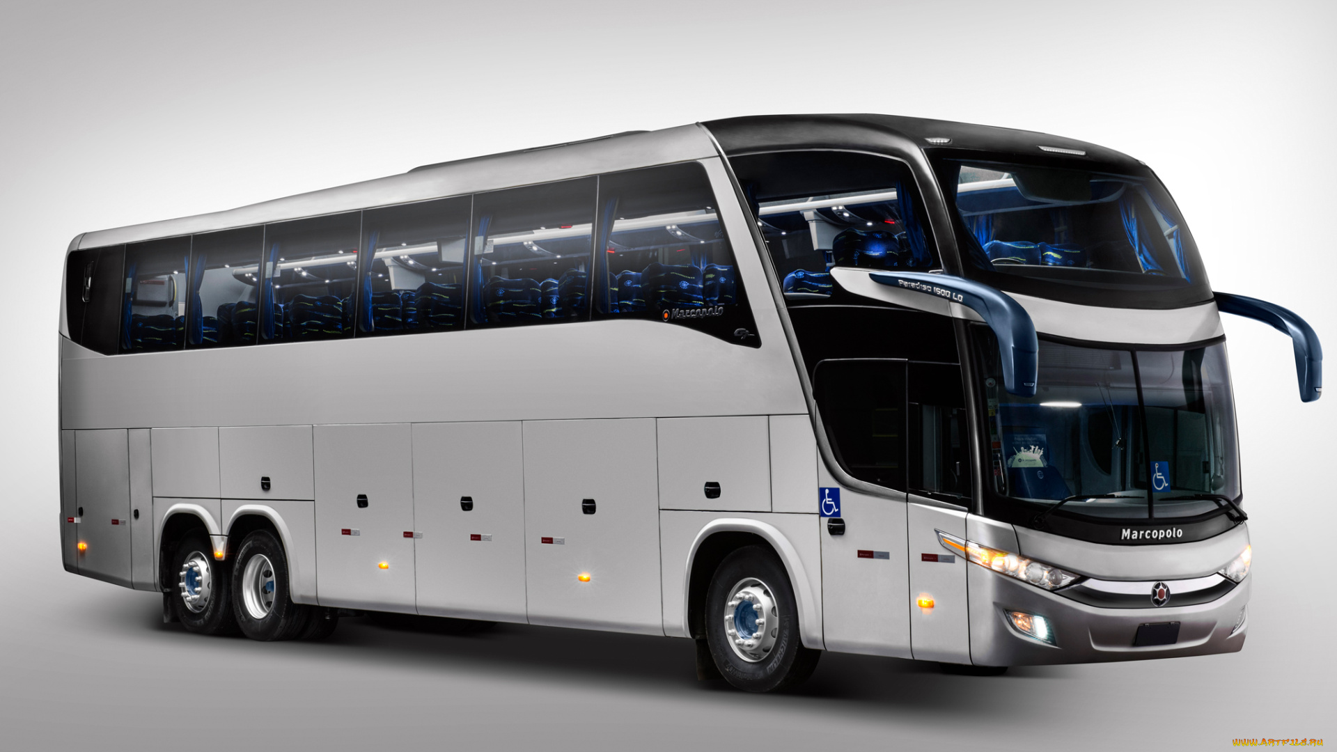 автомобили, автобусы, g7, 1600, ld, paradiso, marcopolo, 6x2