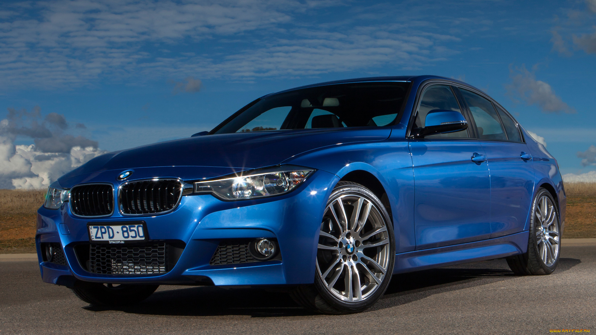 автомобили, bmw, au-spec, package, sport, sedan, m, 316i, синий, 2013г, f30