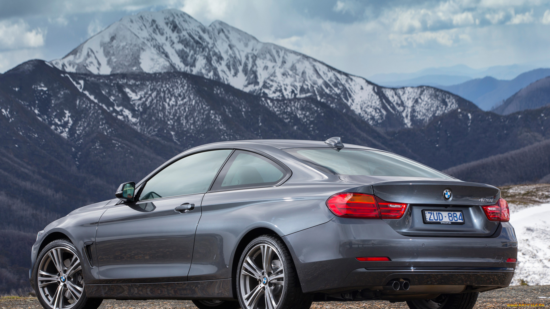 автомобили, bmw, f32, au-spec, sport, line, coupе, 2013г, темный, 428i