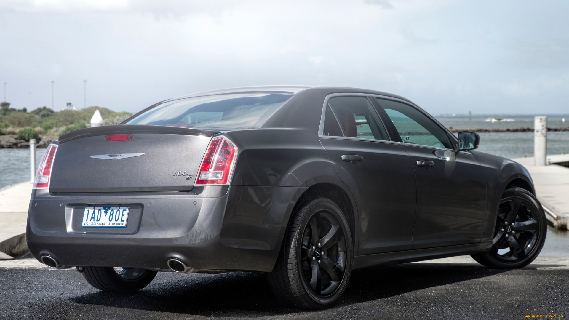 автомобили, chrysler, au-spec, темный, 2013г, 300s