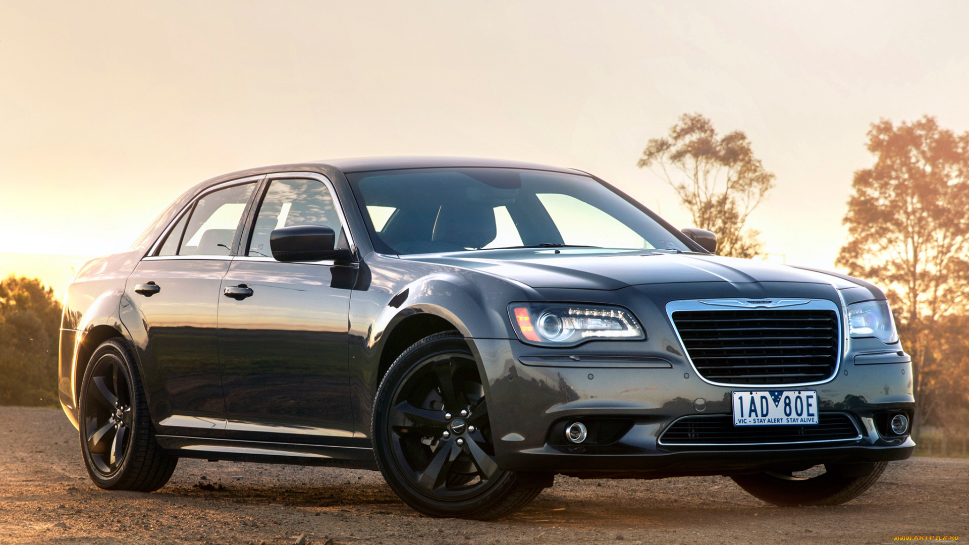 автомобили, chrysler, темный, 2013г, au-spec, 300s