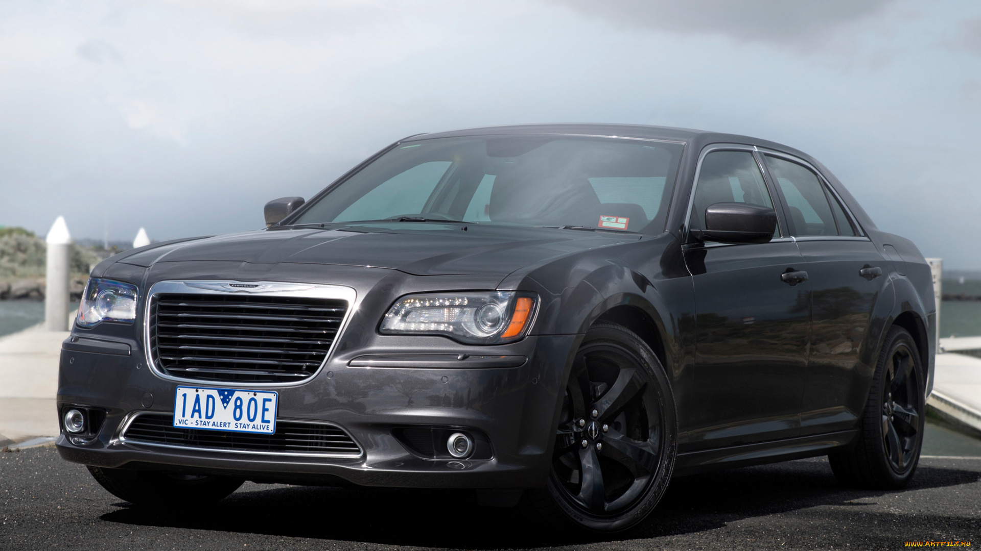 автомобили, chrysler, темный, 2013г, au-spec, 300s