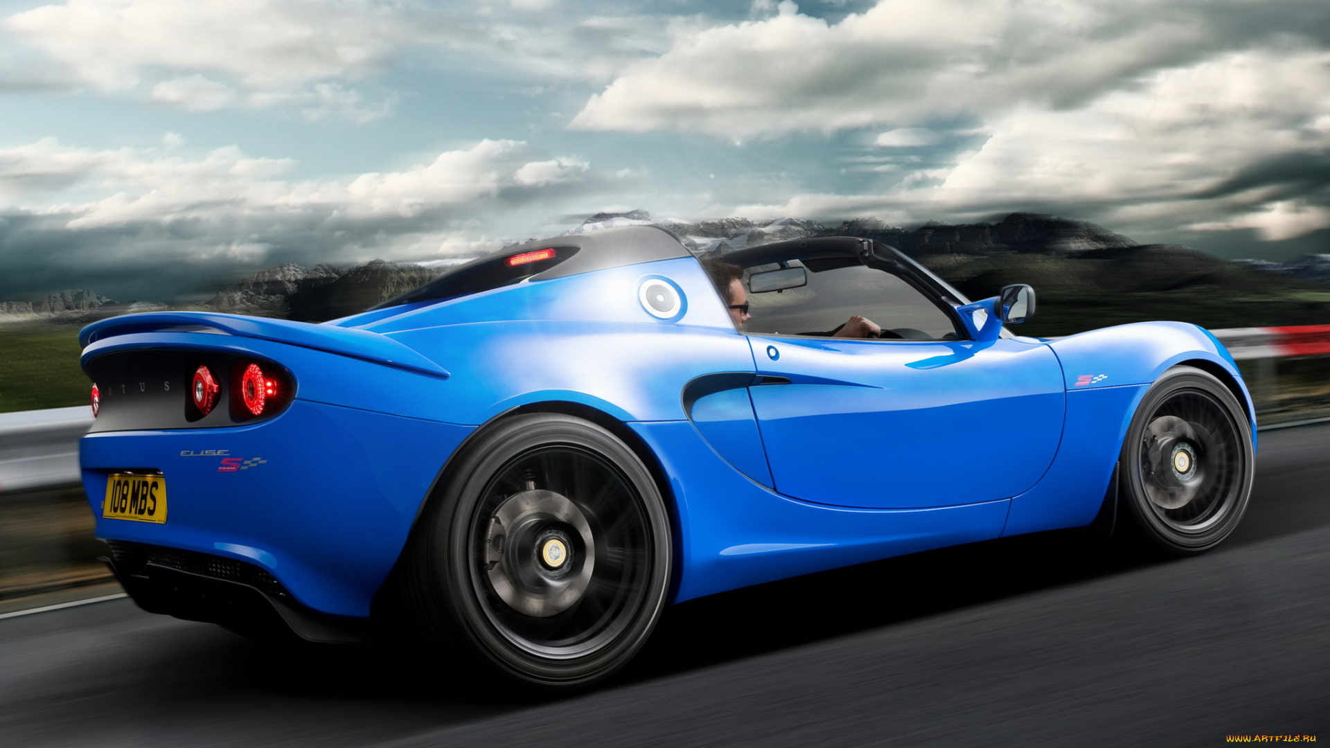 автомобили, lotus, racer, синий, 2013г, club, elise, s