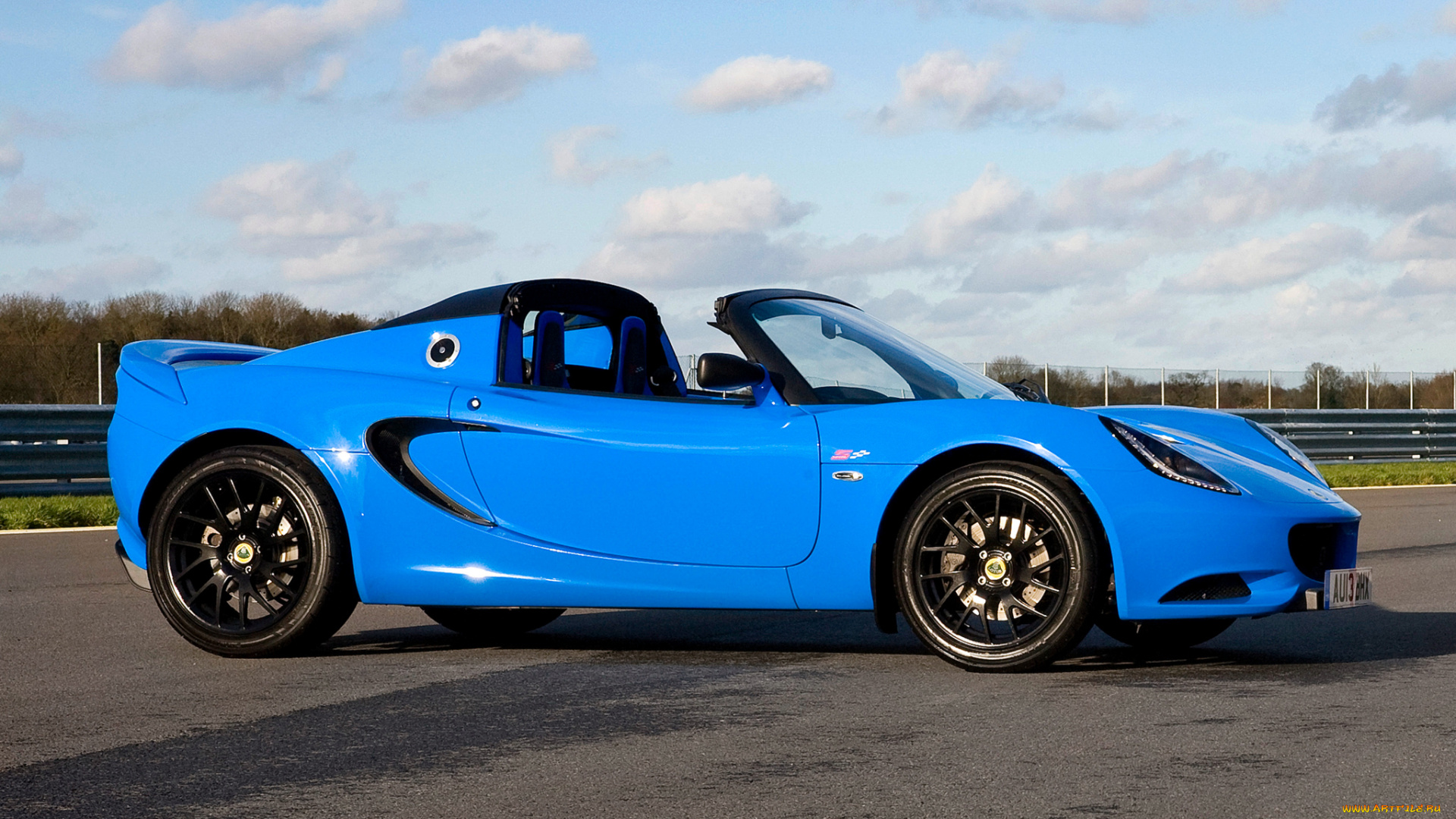 автомобили, lotus, синий, 2013г, elise, s, racer, club