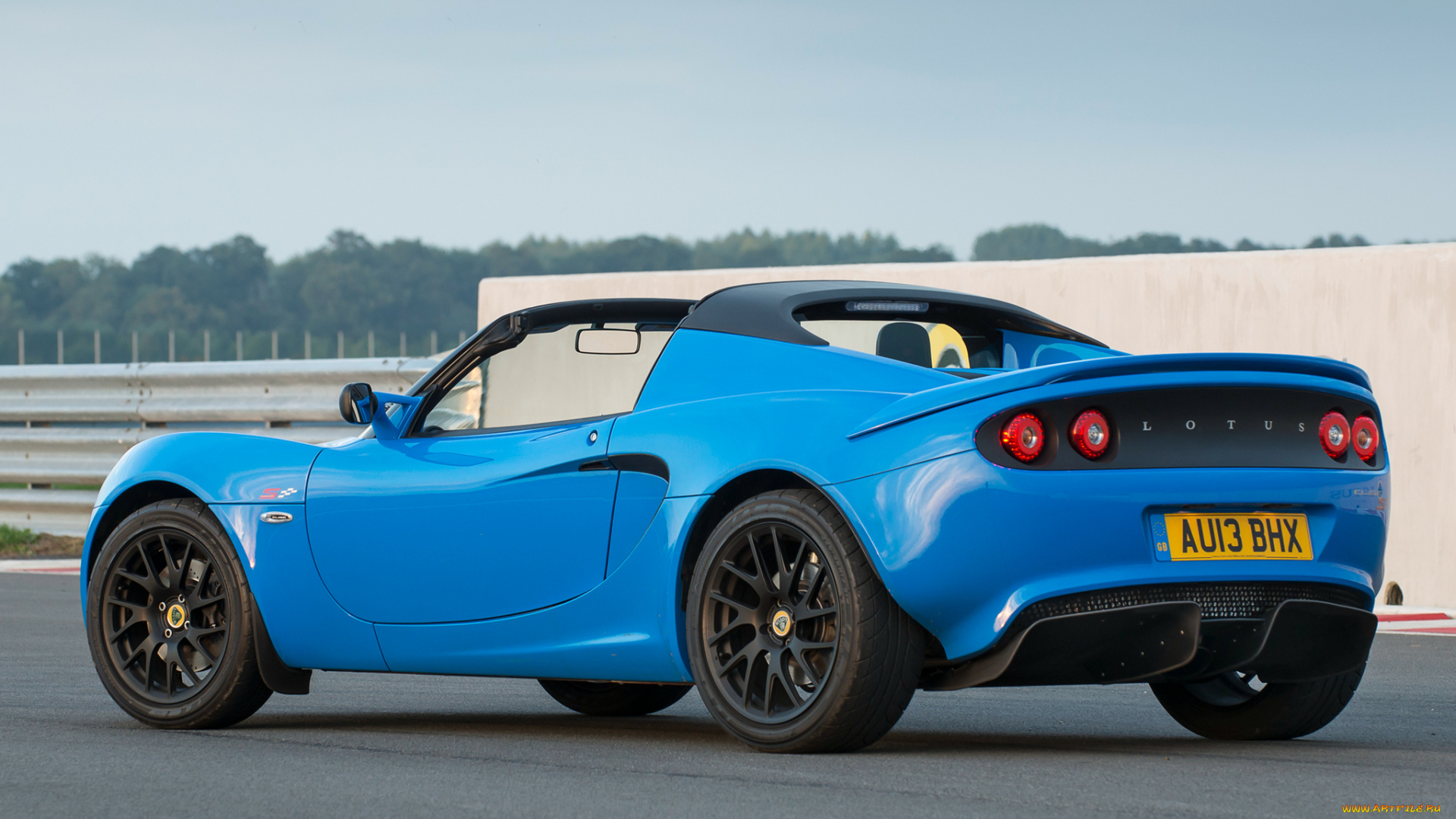 автомобили, lotus, синий, 2013г, racer, club, elise, s