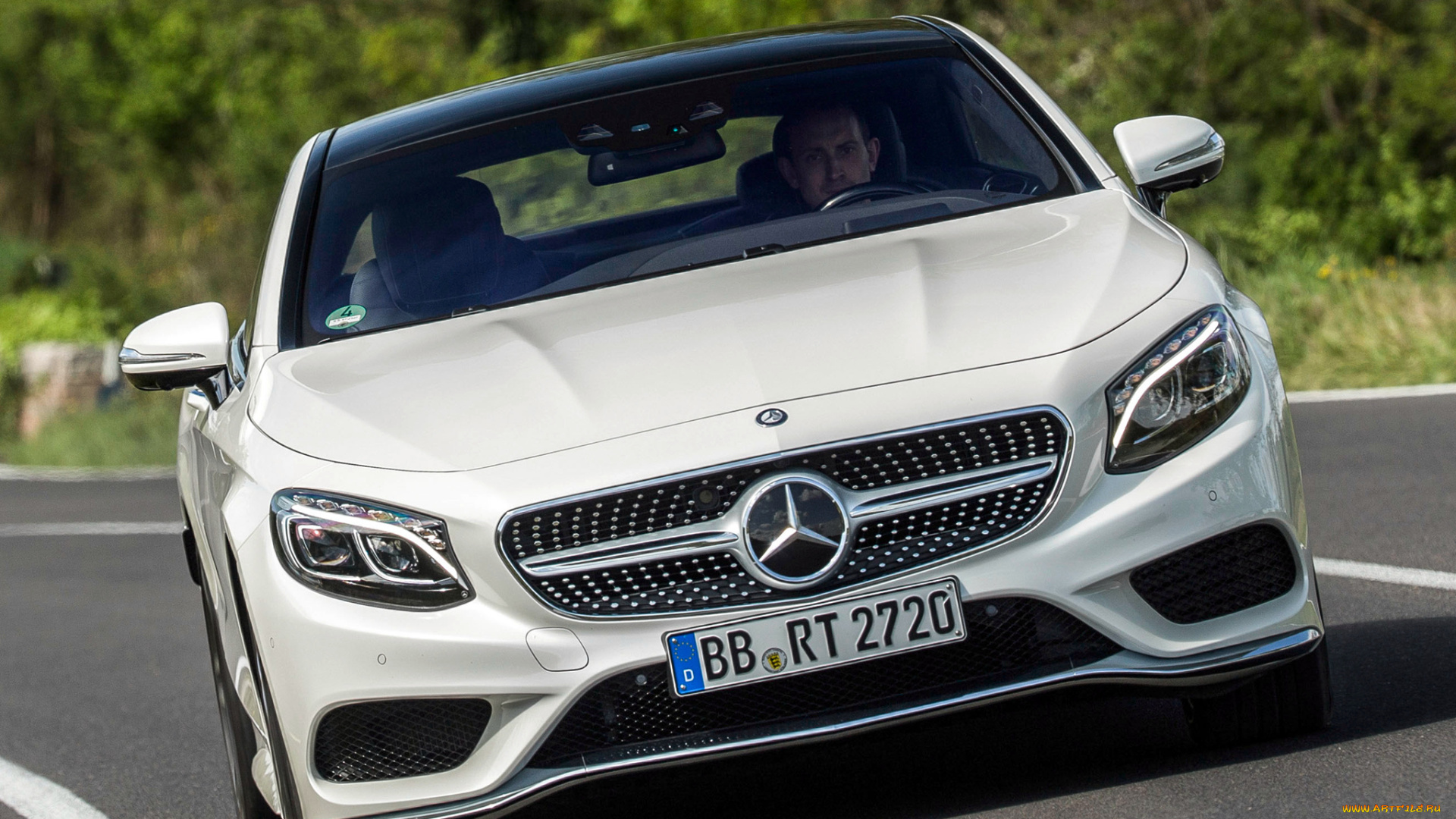 автомобили, mercedes-benz, светлый, package, sports, amg, 4matic, 2014г, c217, coupе, s, 500