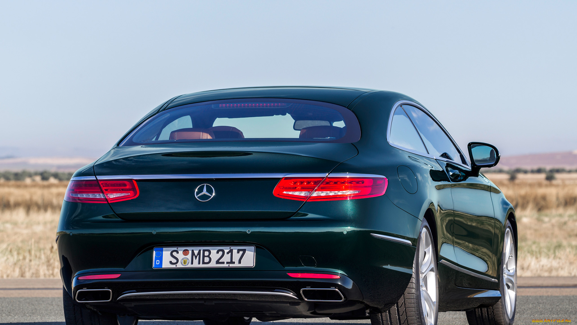 автомобили, mercedes-benz, зеленый, 4matic, coupе, 2014г, c217, s, 500