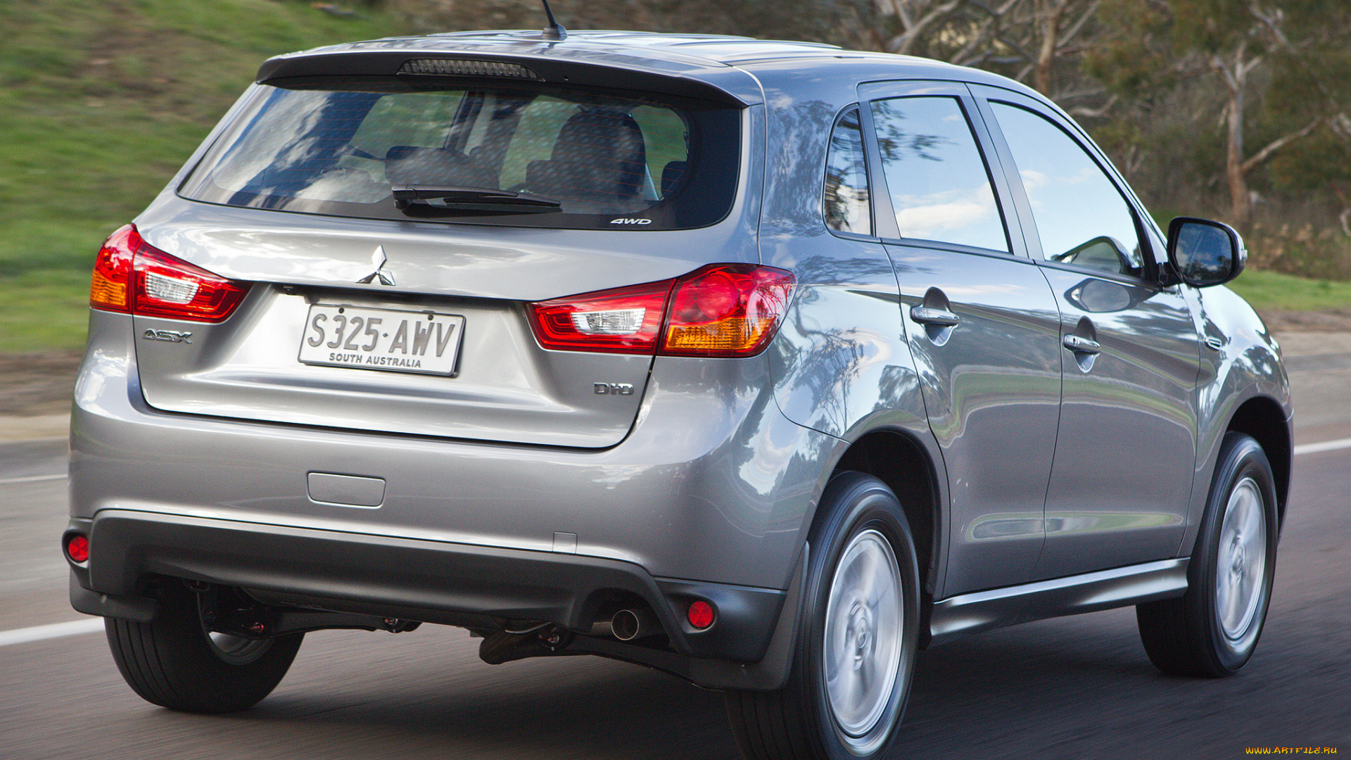 автомобили, mitsubishi, asx, au-spec, серый