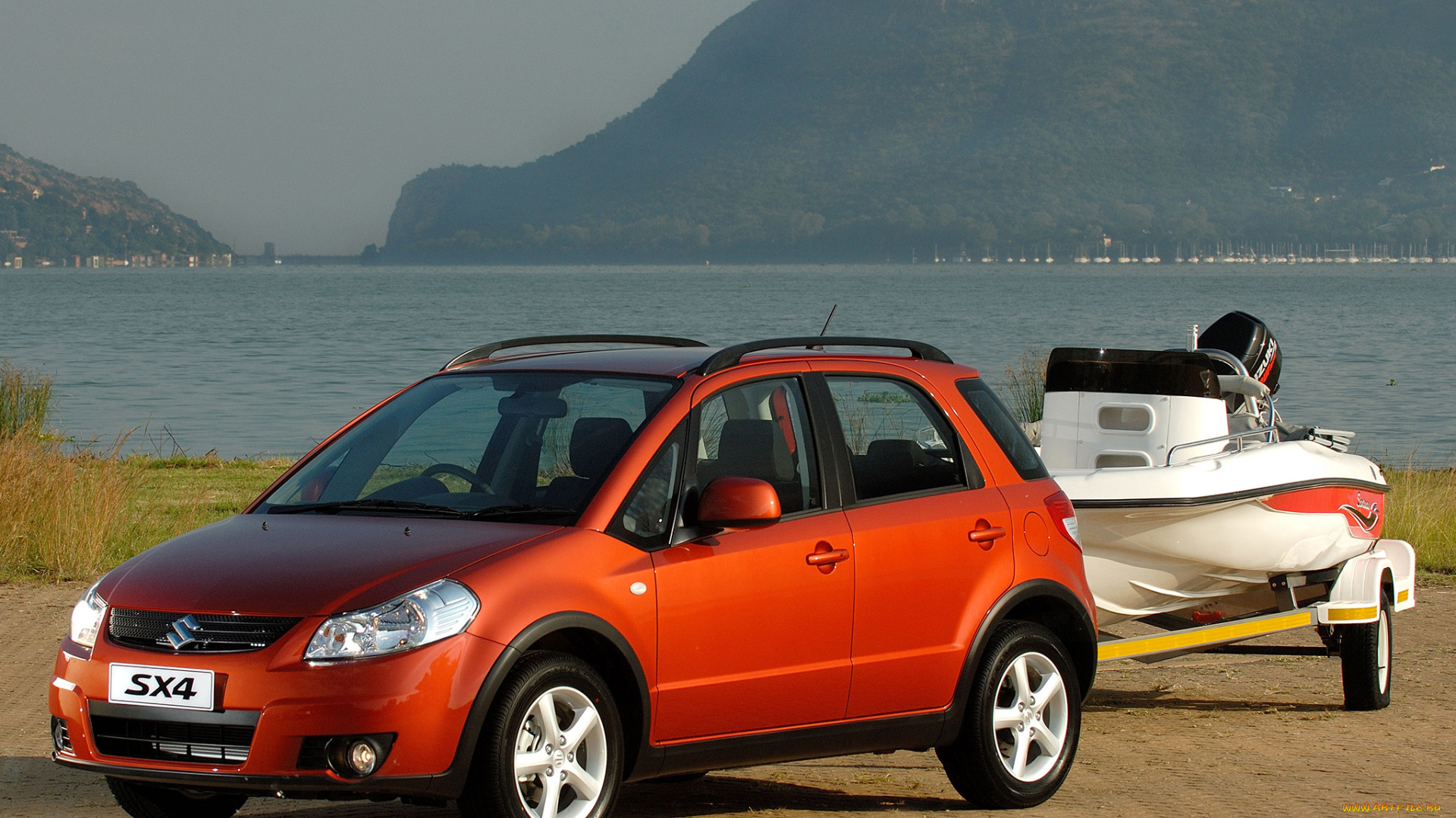 автомобили, suzuki, sx4, красный, za-spec