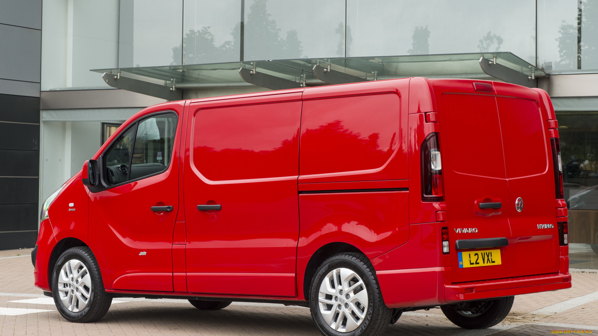 автомобили, vauxhall, vivaro, красный, 2014г, biturbo, van