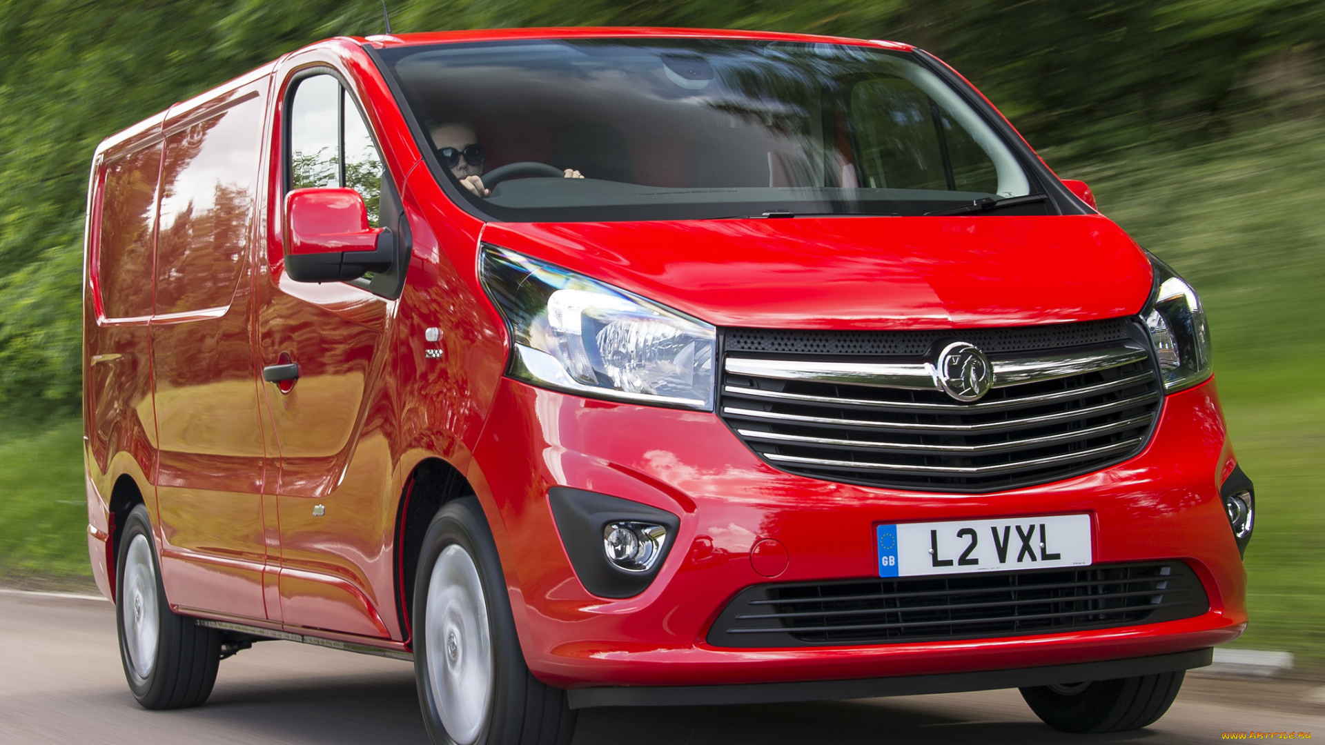 автомобили, vauxhall, vivaro, красный, biturbo, 2014г, van