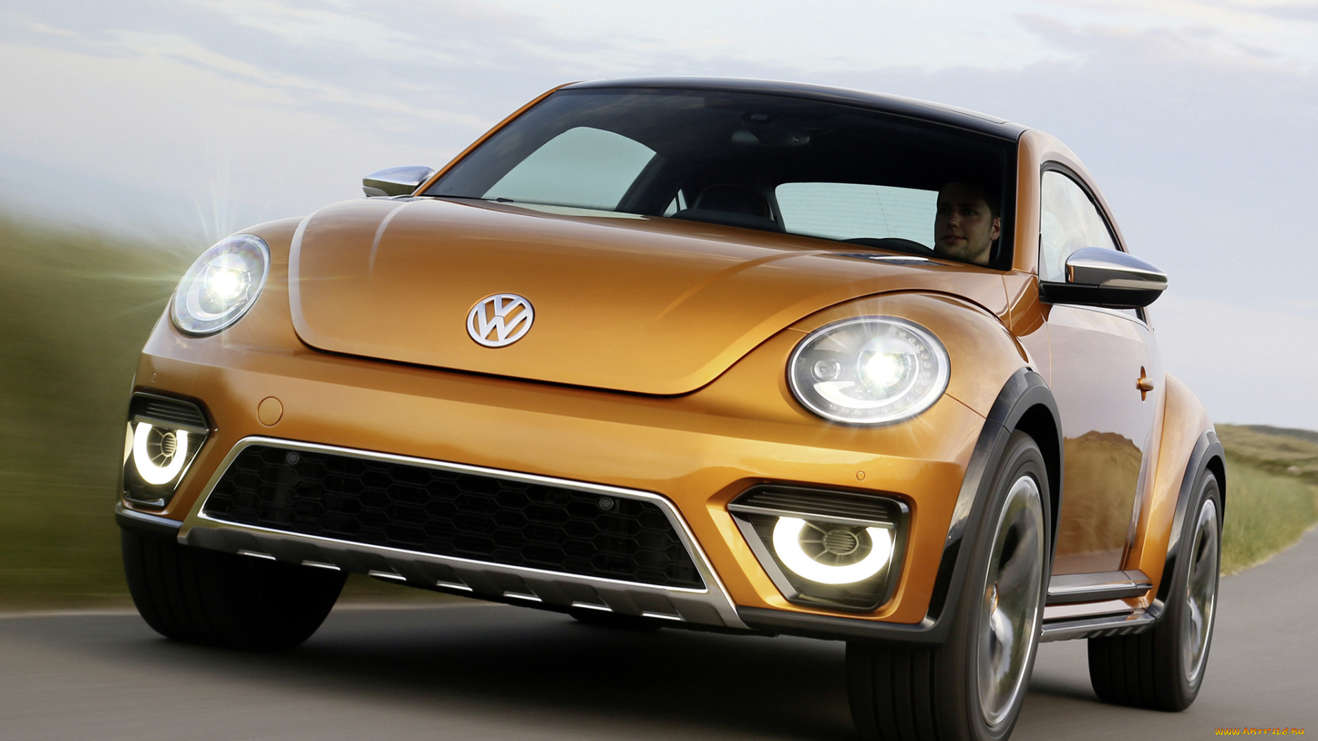 автомобили, volkswagen, 2014г, concept, dune, beetle