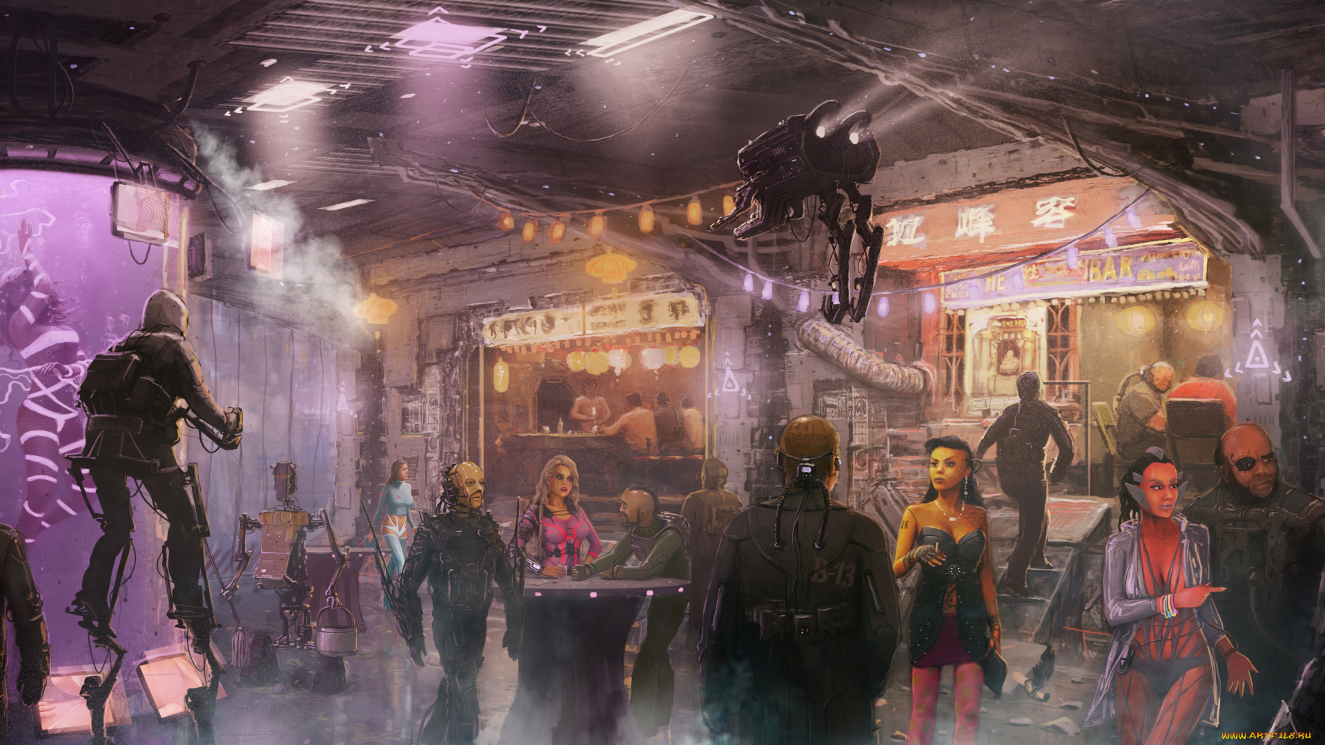 фэнтези, роботы, , киборги, , механизмы, андроиды, механизмы, люди