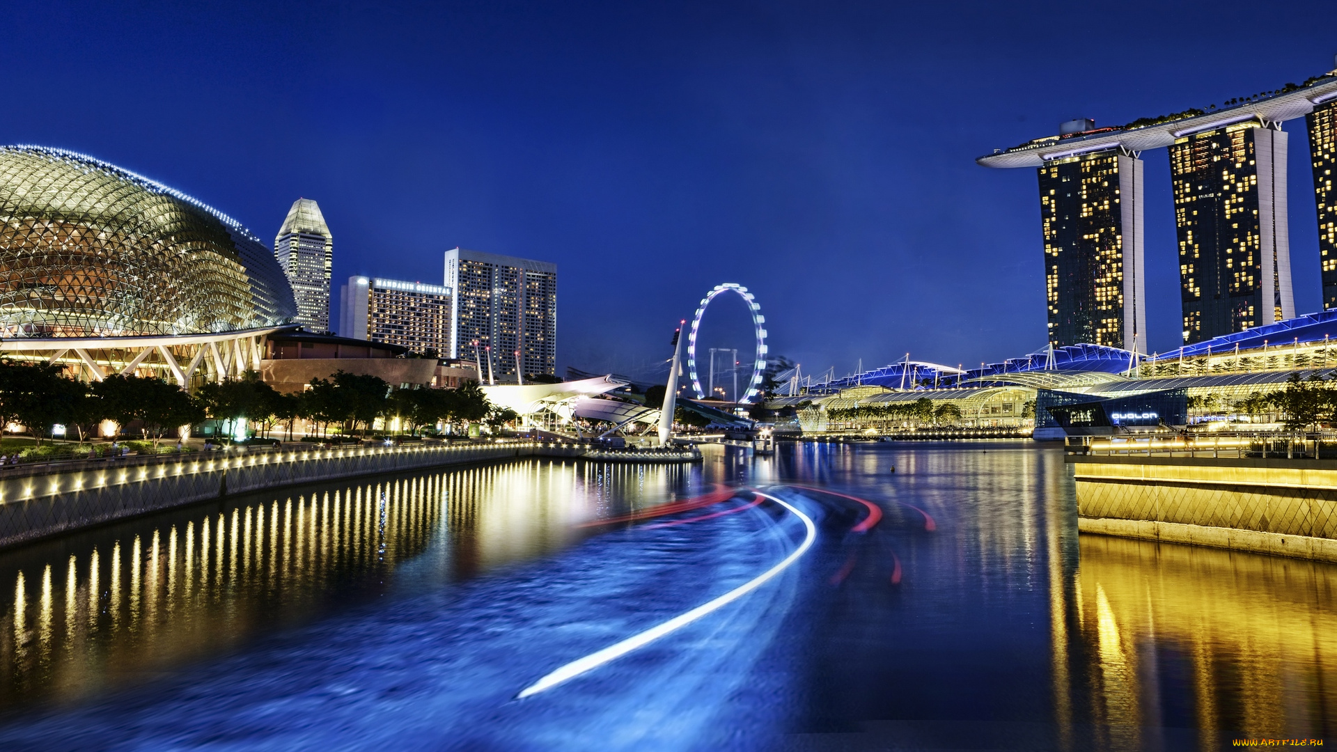 города, сингапур, , сингапур, панорама