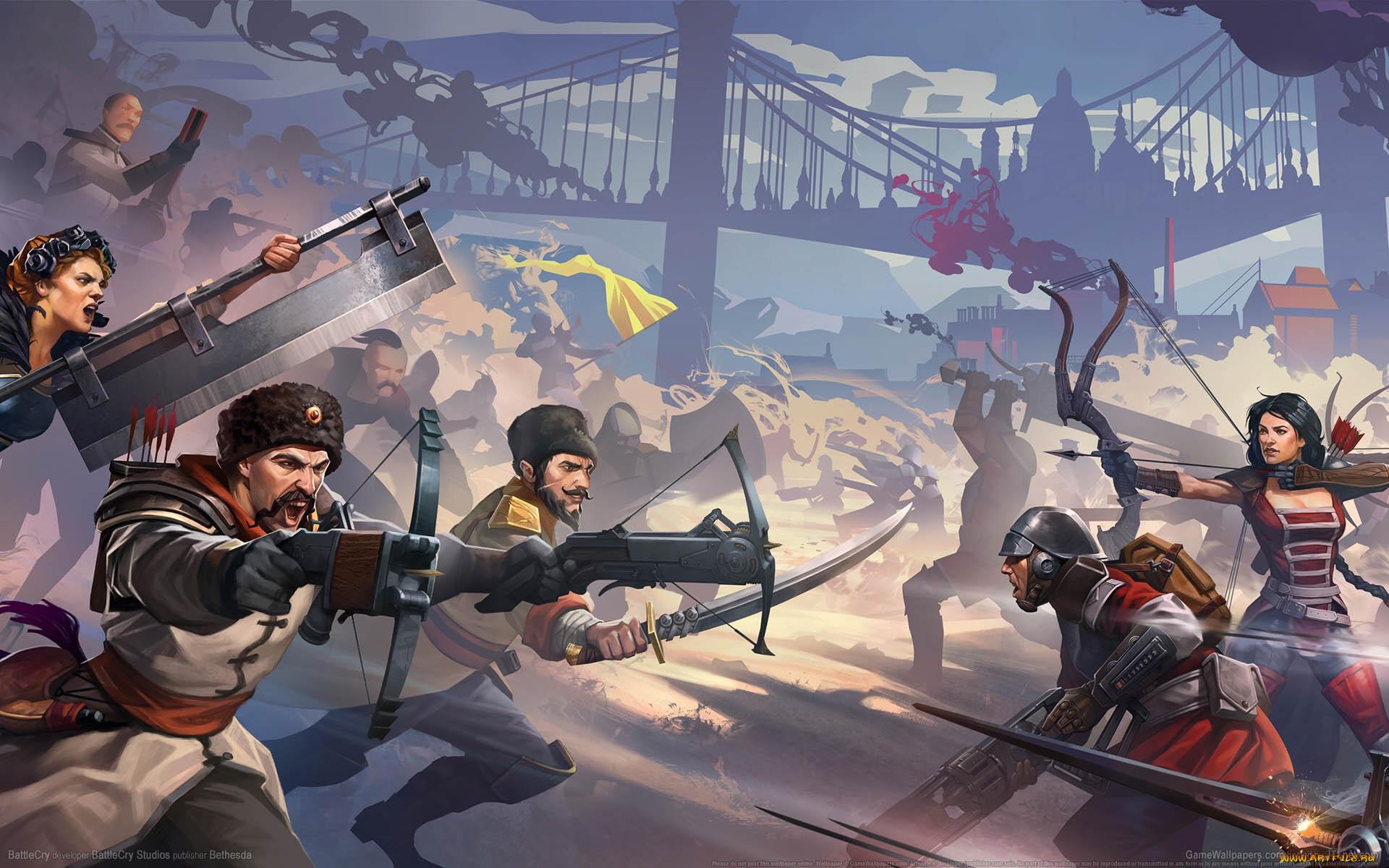 battlecry, видео, игры, -, , battlecry, казаки, сражение