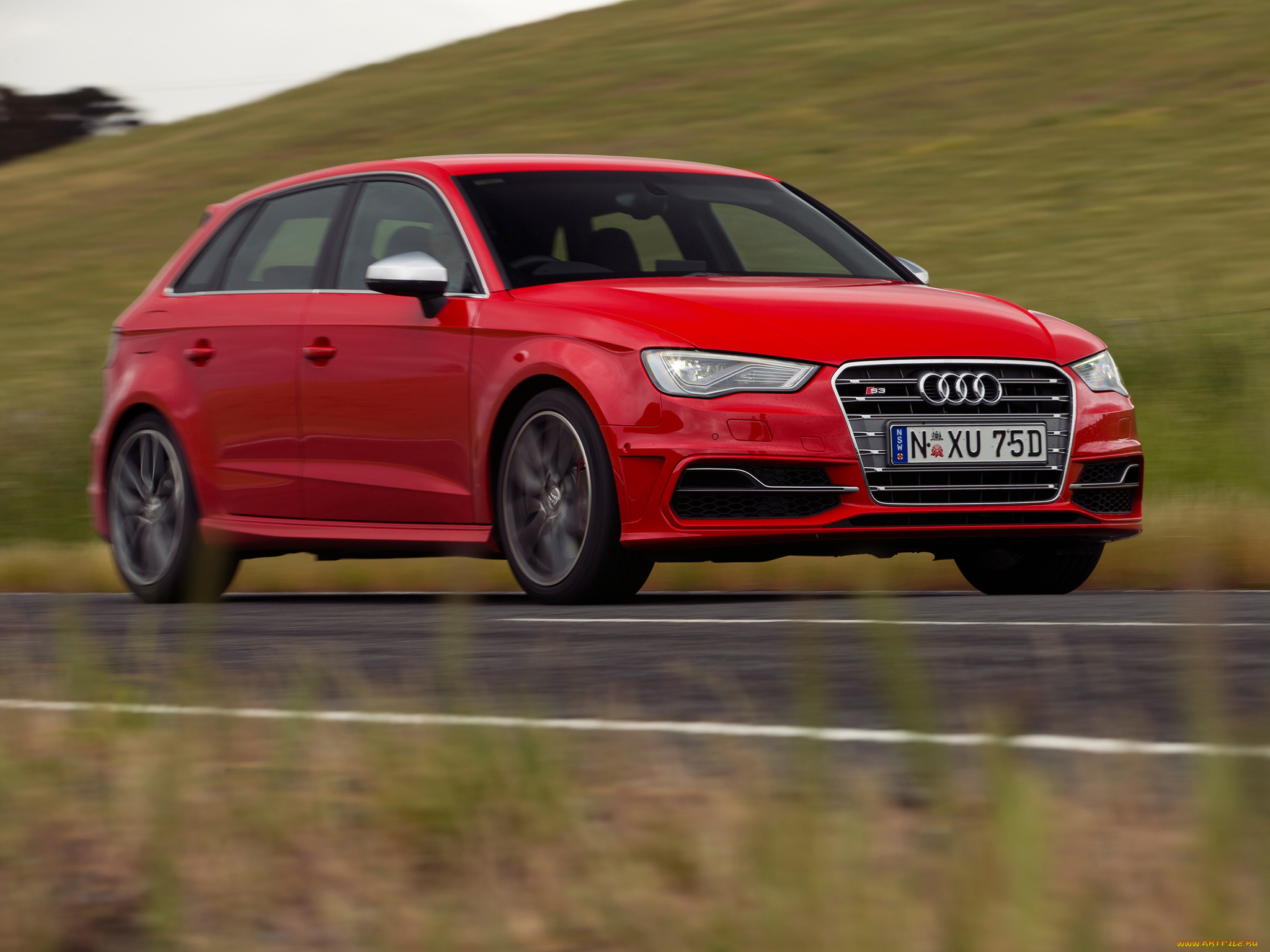 автомобили, audi, sportback, s3, красный, 2013г, 8v, au-spec