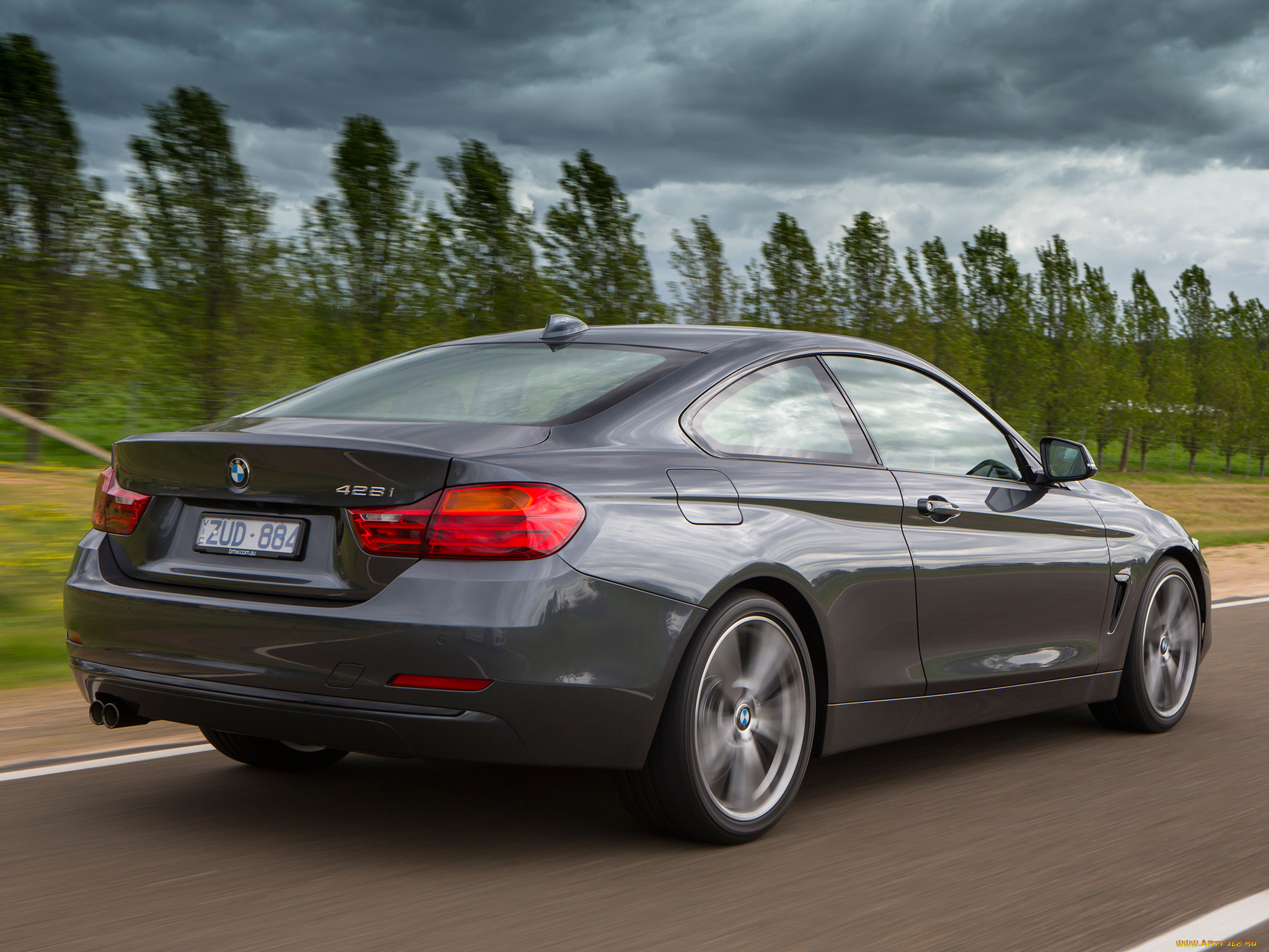 автомобили, bmw, au-spec, sport, line, f32, 2013г, темный, coupе, 428i