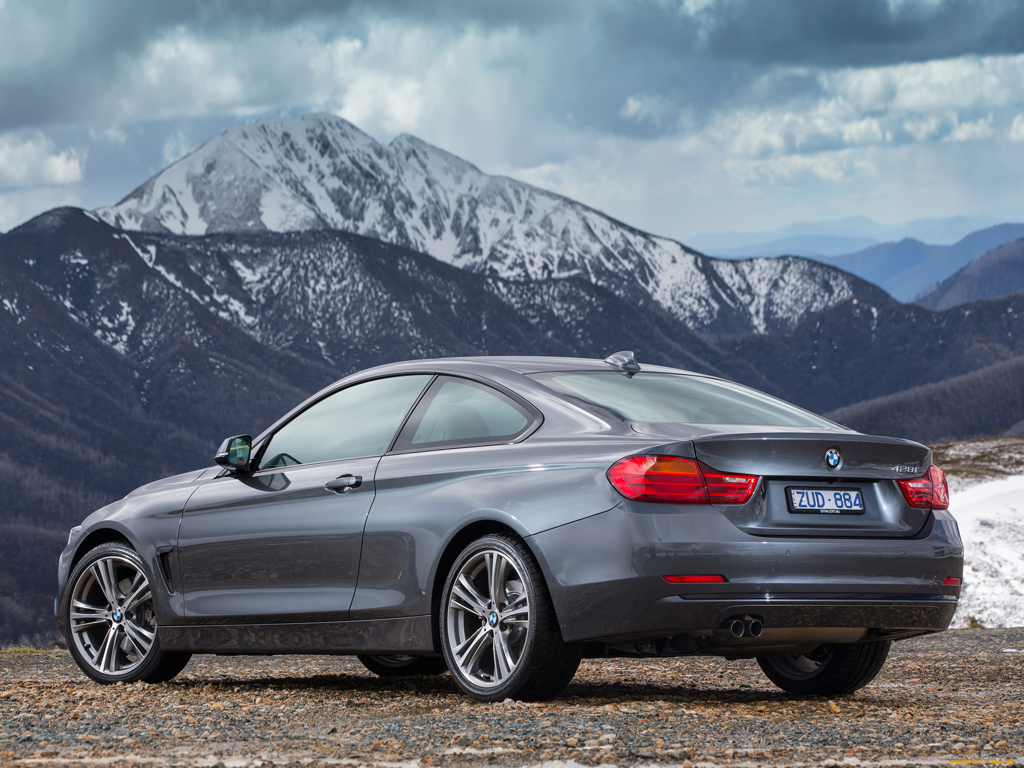 автомобили, bmw, f32, au-spec, sport, line, coupе, 2013г, темный, 428i