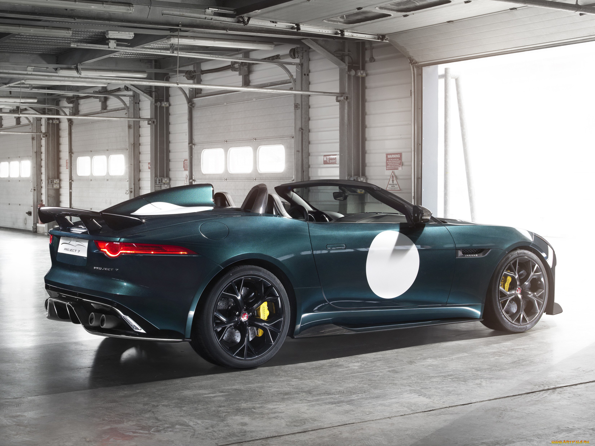 автомобили, jaguar, зеленый, f-type, project, 7, 2014г