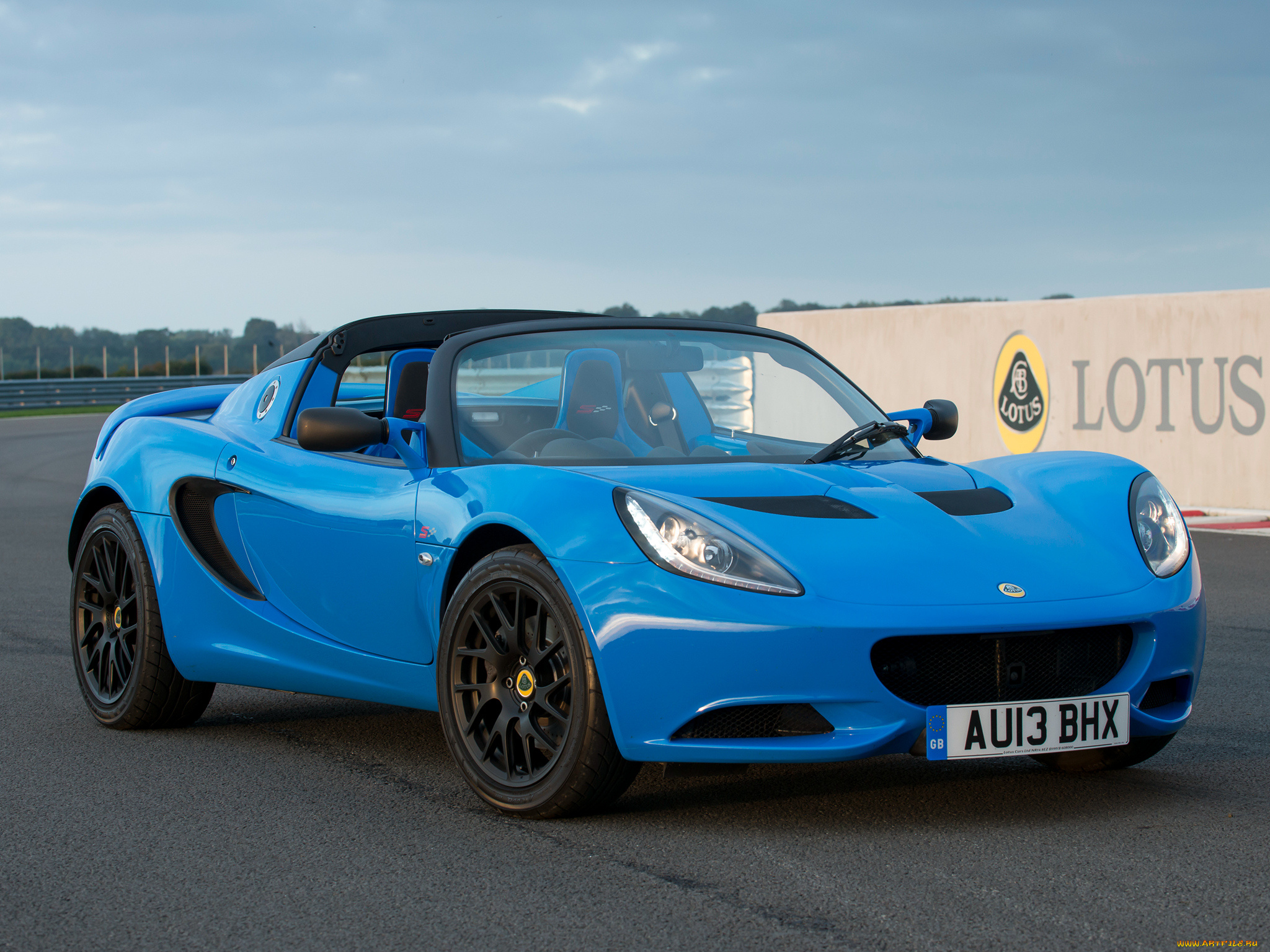 автомобили, lotus, синий, 2013г, racer, club, elise, s
