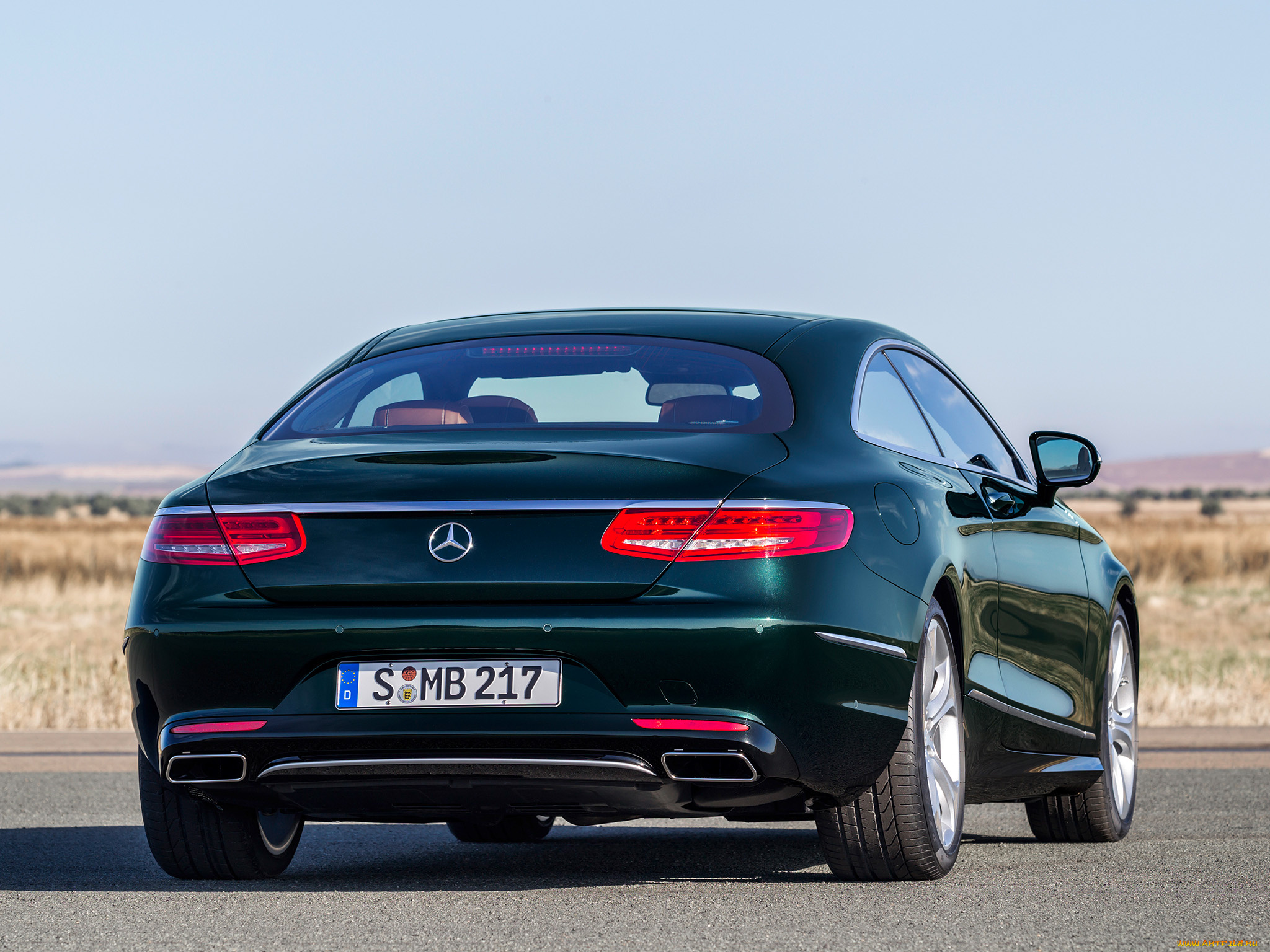 автомобили, mercedes-benz, зеленый, 4matic, coupе, 2014г, c217, s, 500